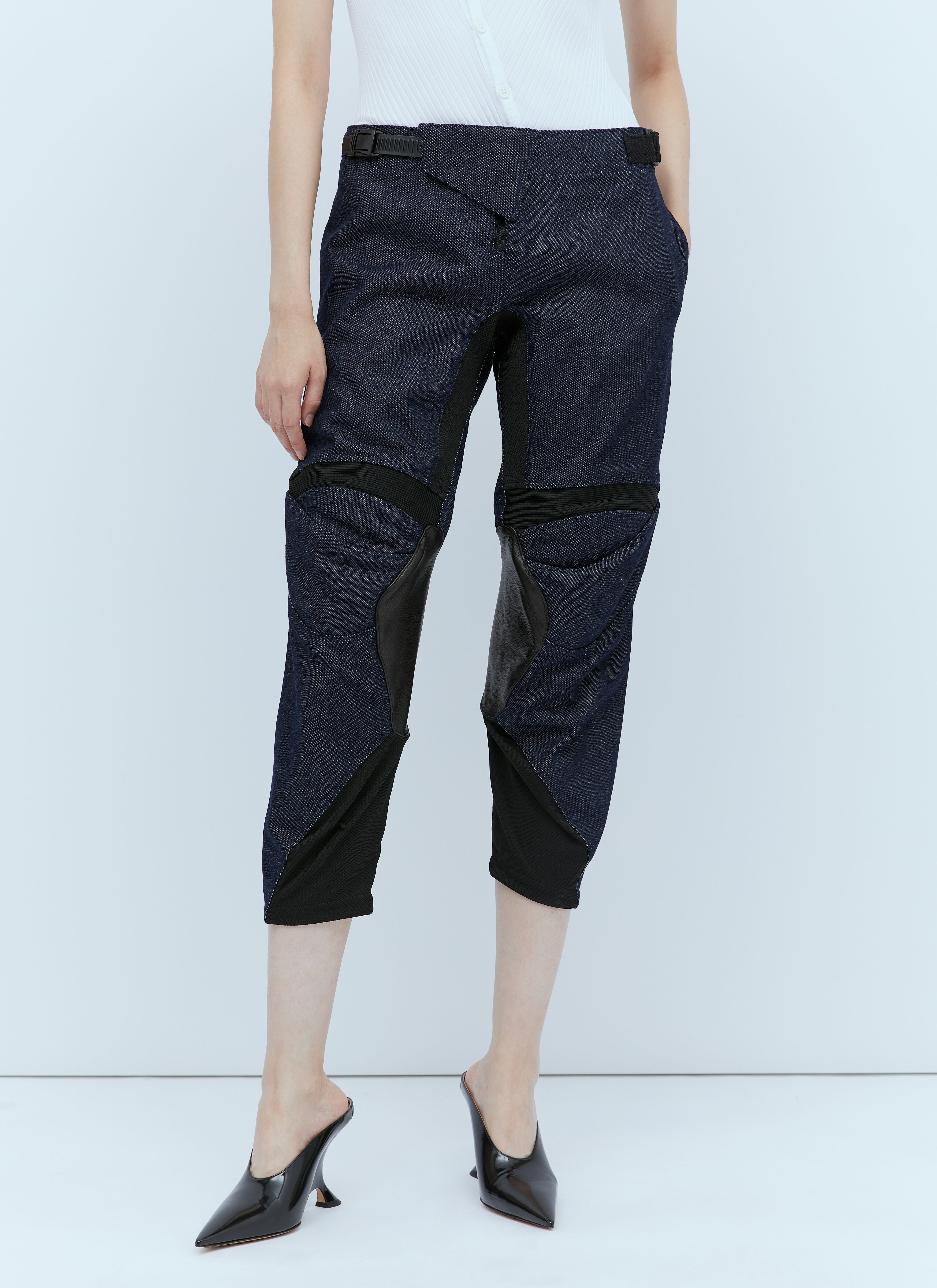 Denim Racing Pants - 2