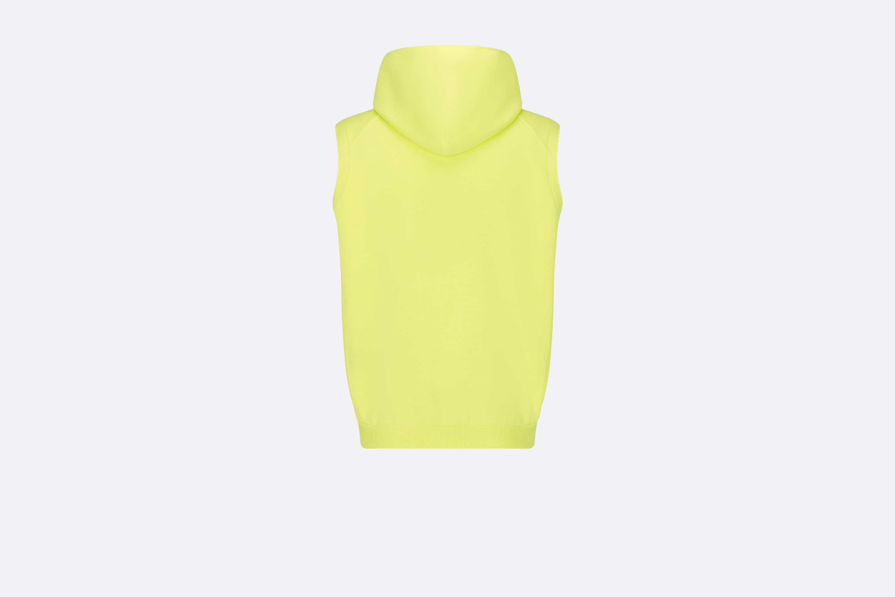 Oversized Sleeveless Hooded Sweatshirt - 2