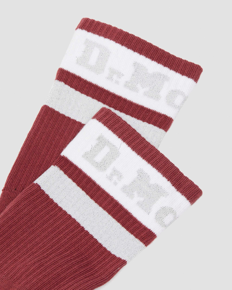 Athletic Logo Organic Cotton Blend Socks 3