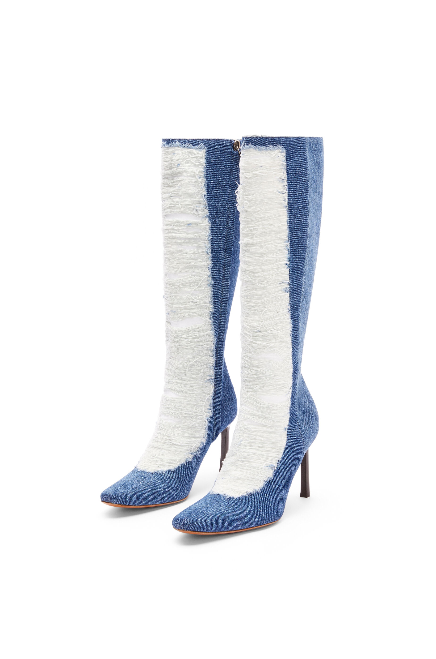 Boot in ripped denim - 2