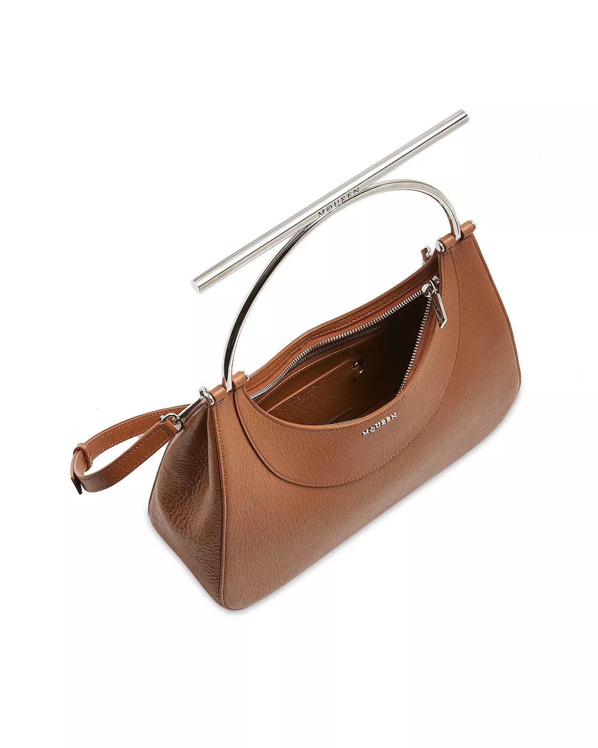 Cross Bar Small Leather Bag - 3
