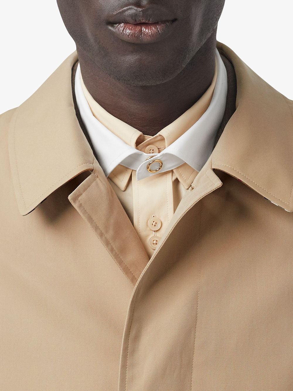 Cotton Gabardine Car Coat - 5