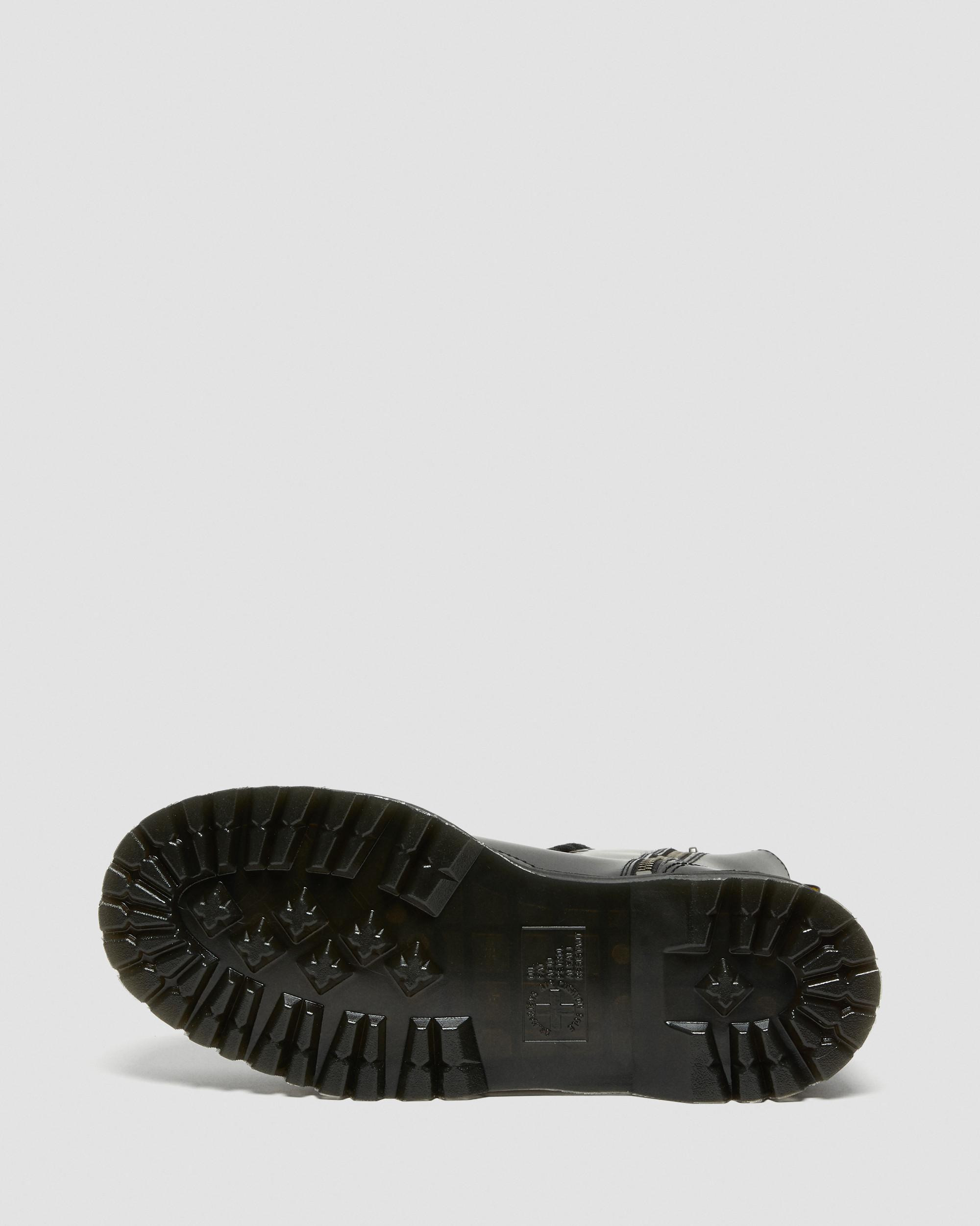 Jadon Hi Boot Smooth Leather Platforms - 9