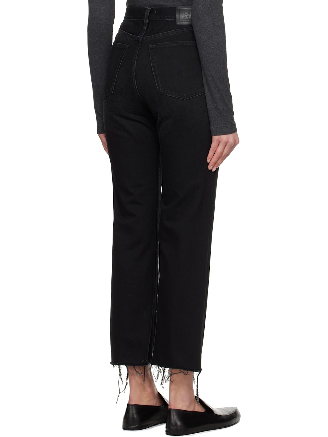 Black Classic Cut Jeans - 3