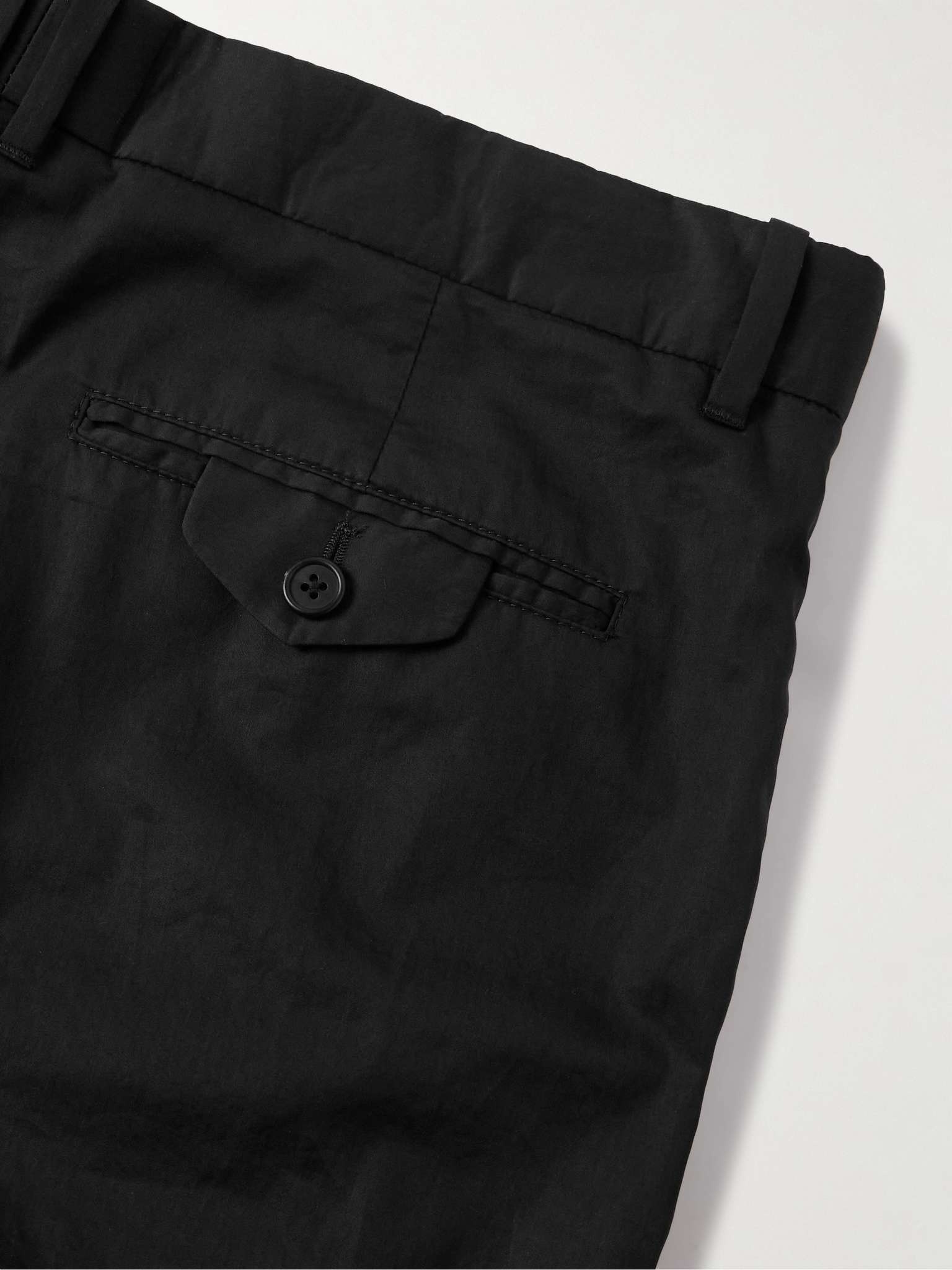 Lerio Straight-Leg Cotton-Poplin Suit Trousers - 5