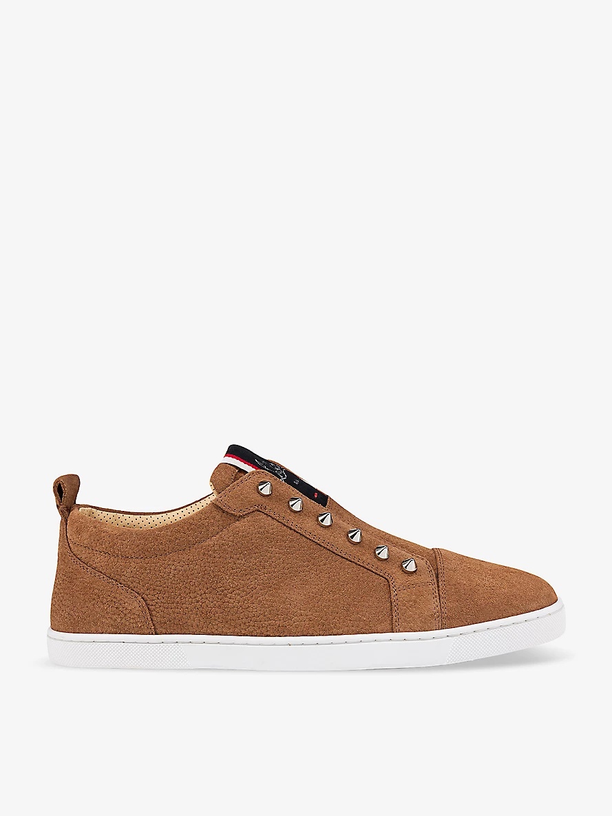 F.A.V Fique A Vontade leather low-top trainers - 1