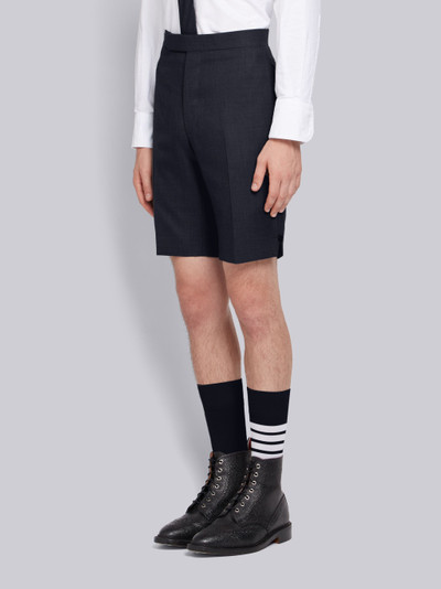 Thom Browne Navy Super 120's Wool Twill Classic Short outlook