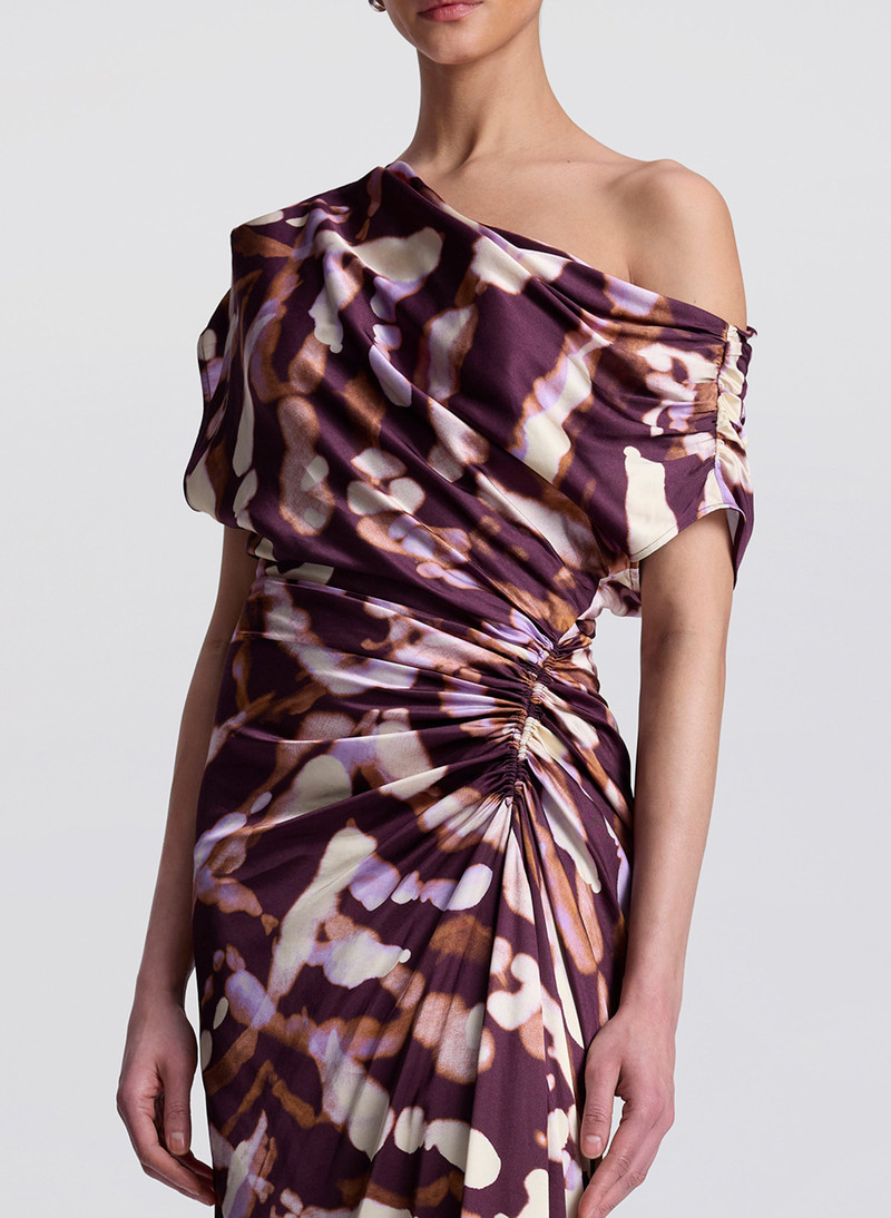 Poppy Satin Gown 3
