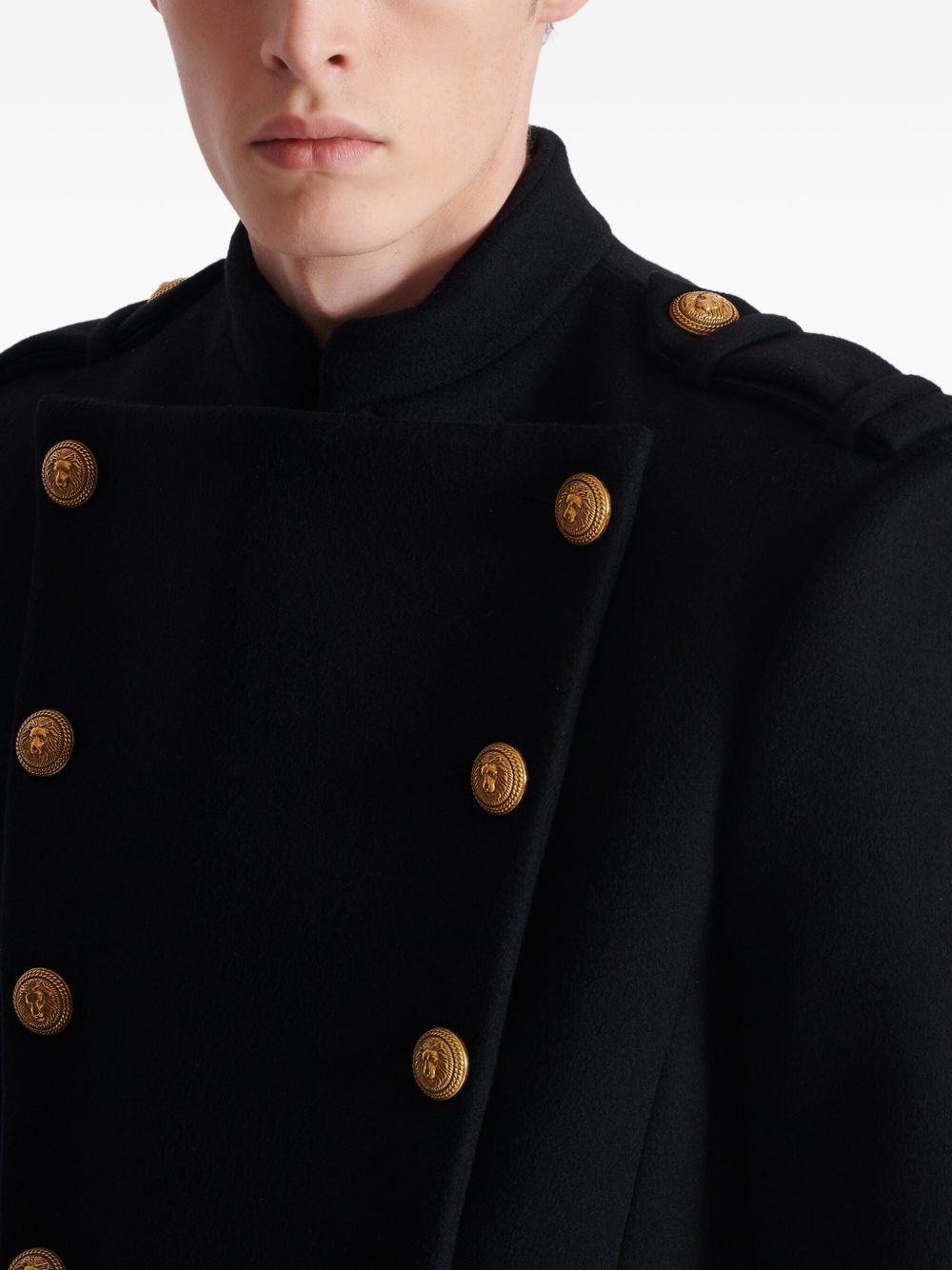 detachable-bib coat - 7