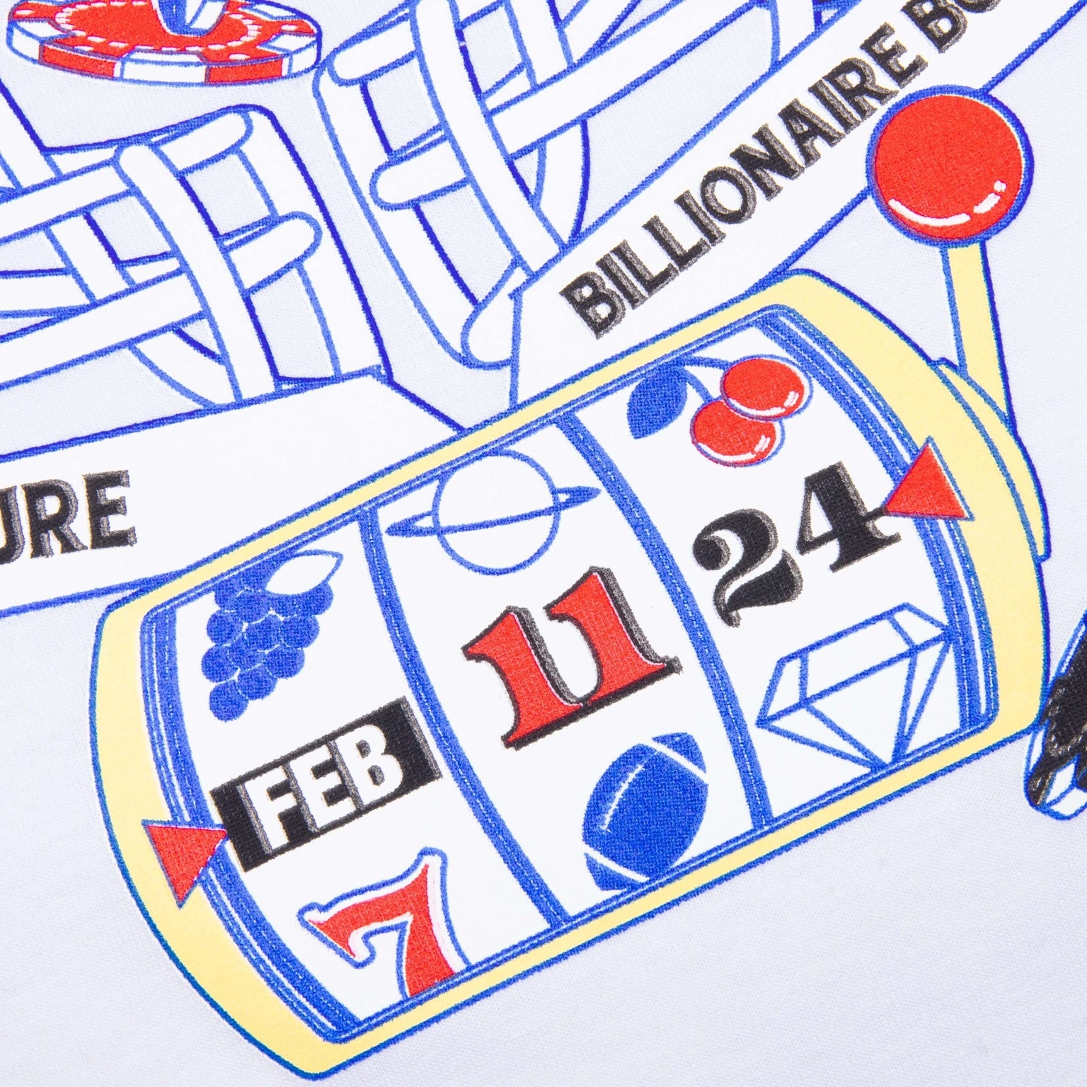 FEATURE X BILLIONAIRE BOYS CLUB VIVA SHORT SLEEVE TEE - WHITE - 5