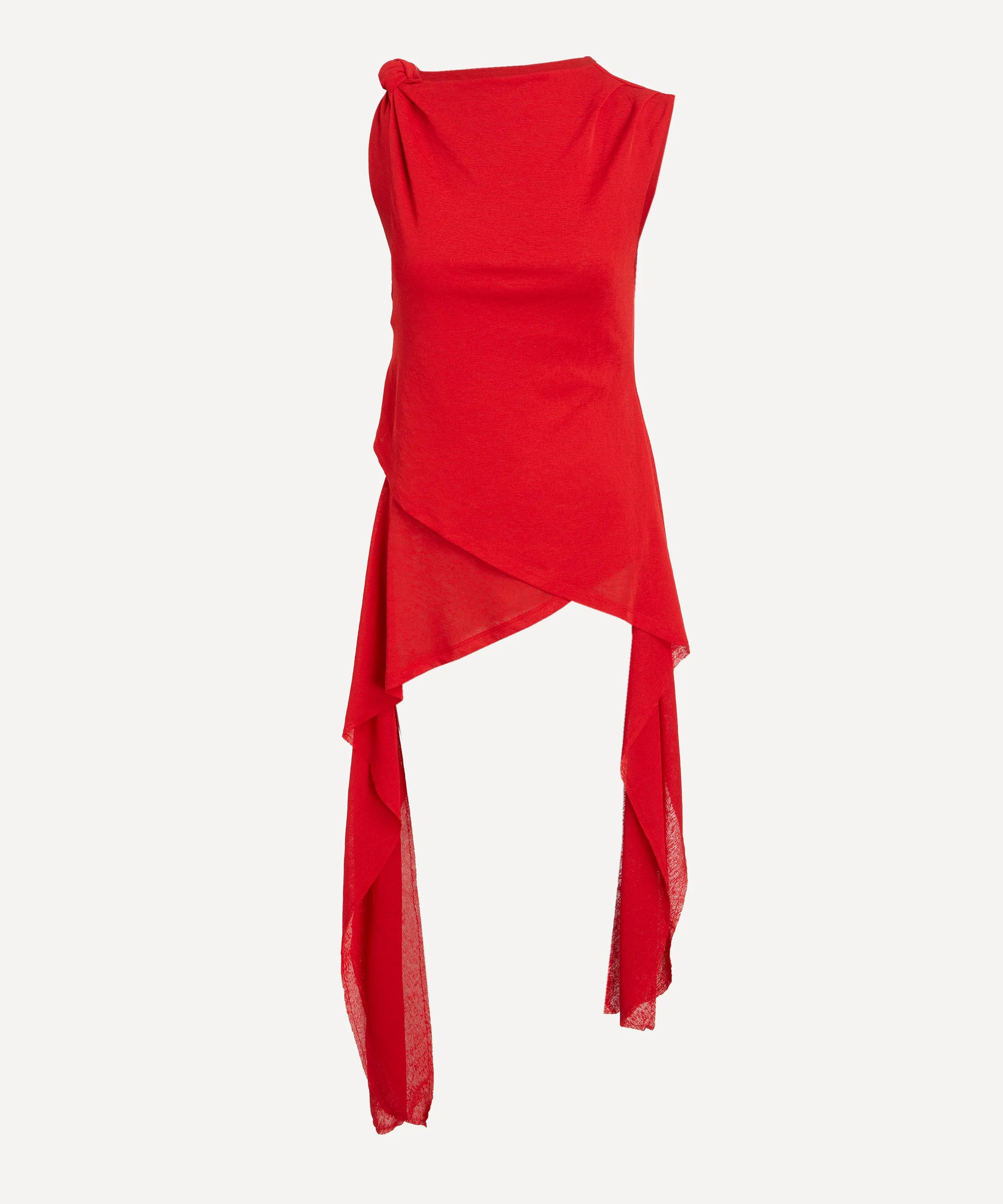 Tie Knot Asymmetrical Top - 1