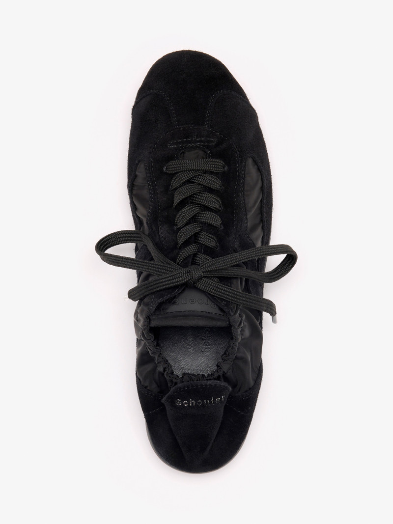 Proenza Schouler Soft Track Sneakers in Nylon Calfsuede outlook