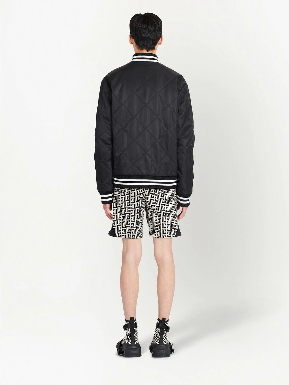 quilted bomber jacket - 4