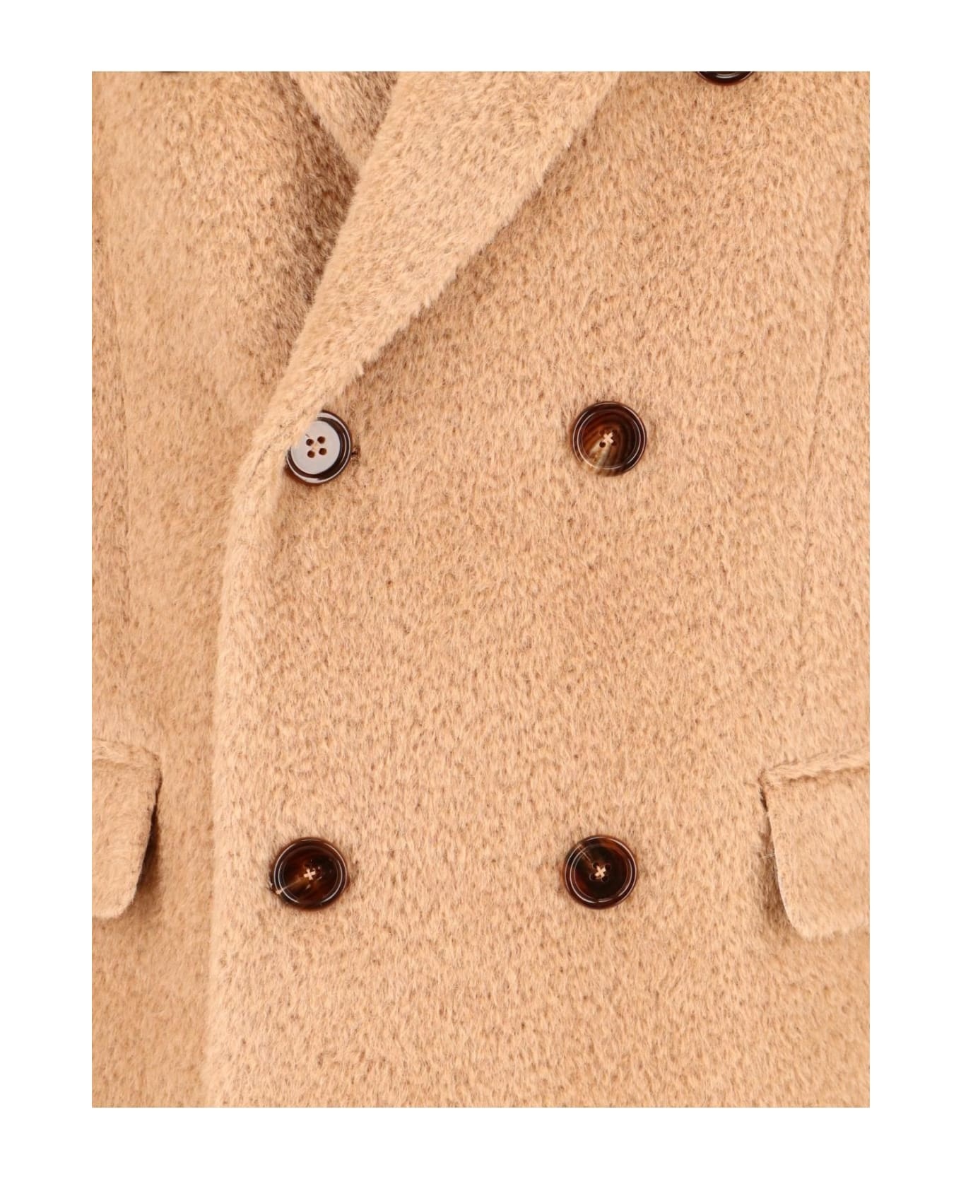 Double-breasted Coat - 4