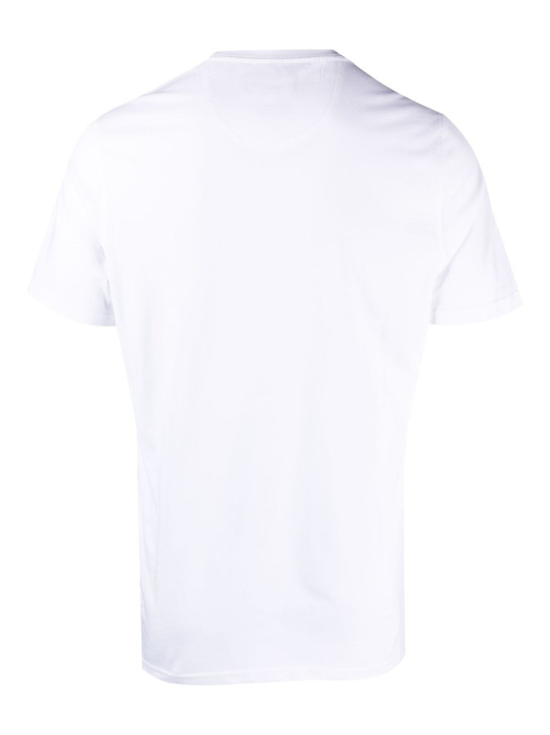 Barbour embroidered-logo cotton T-shirt outlook
