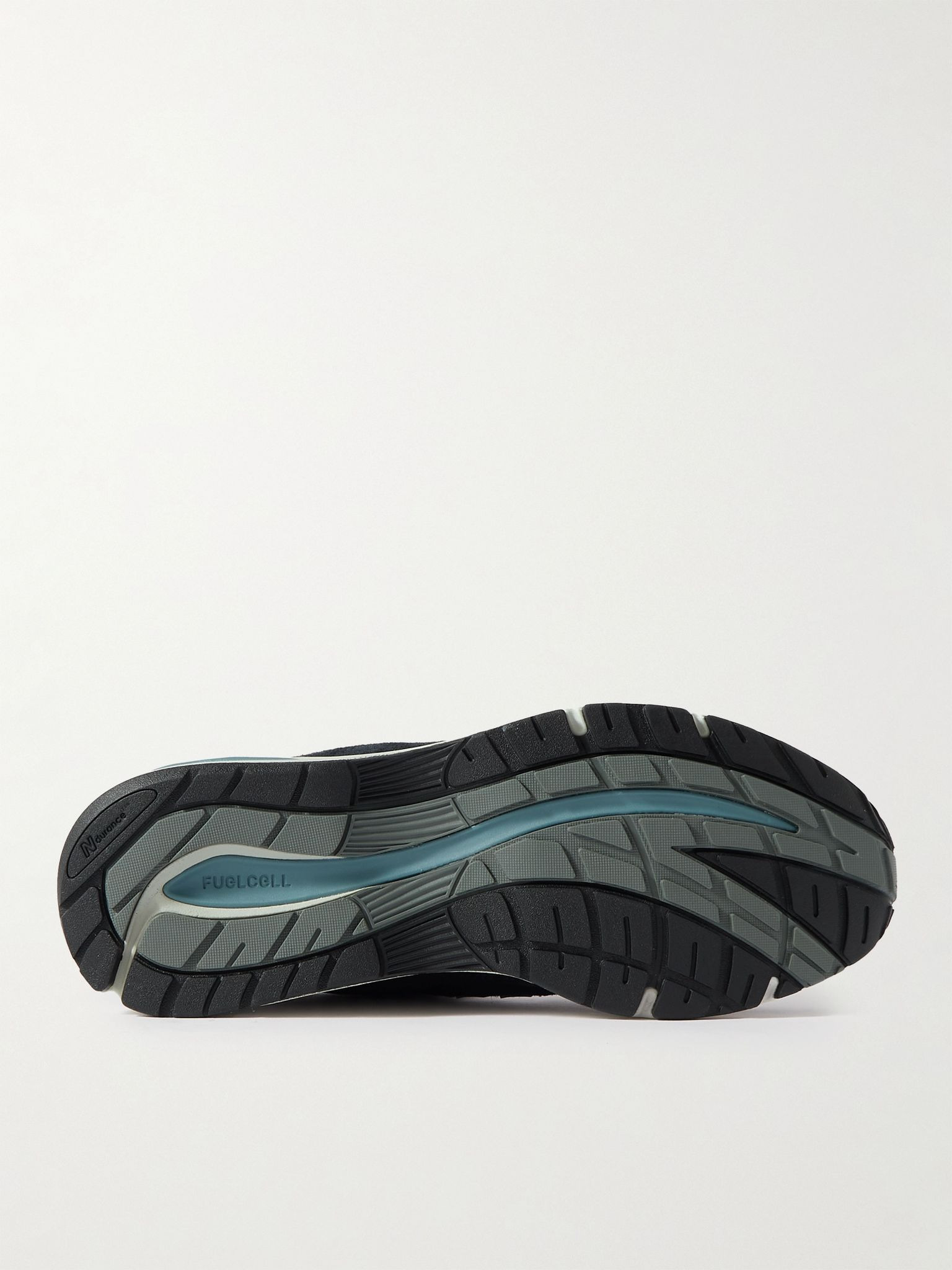 991v2 Suede, Mesh and Faux Leather Sneakers Blue - 3