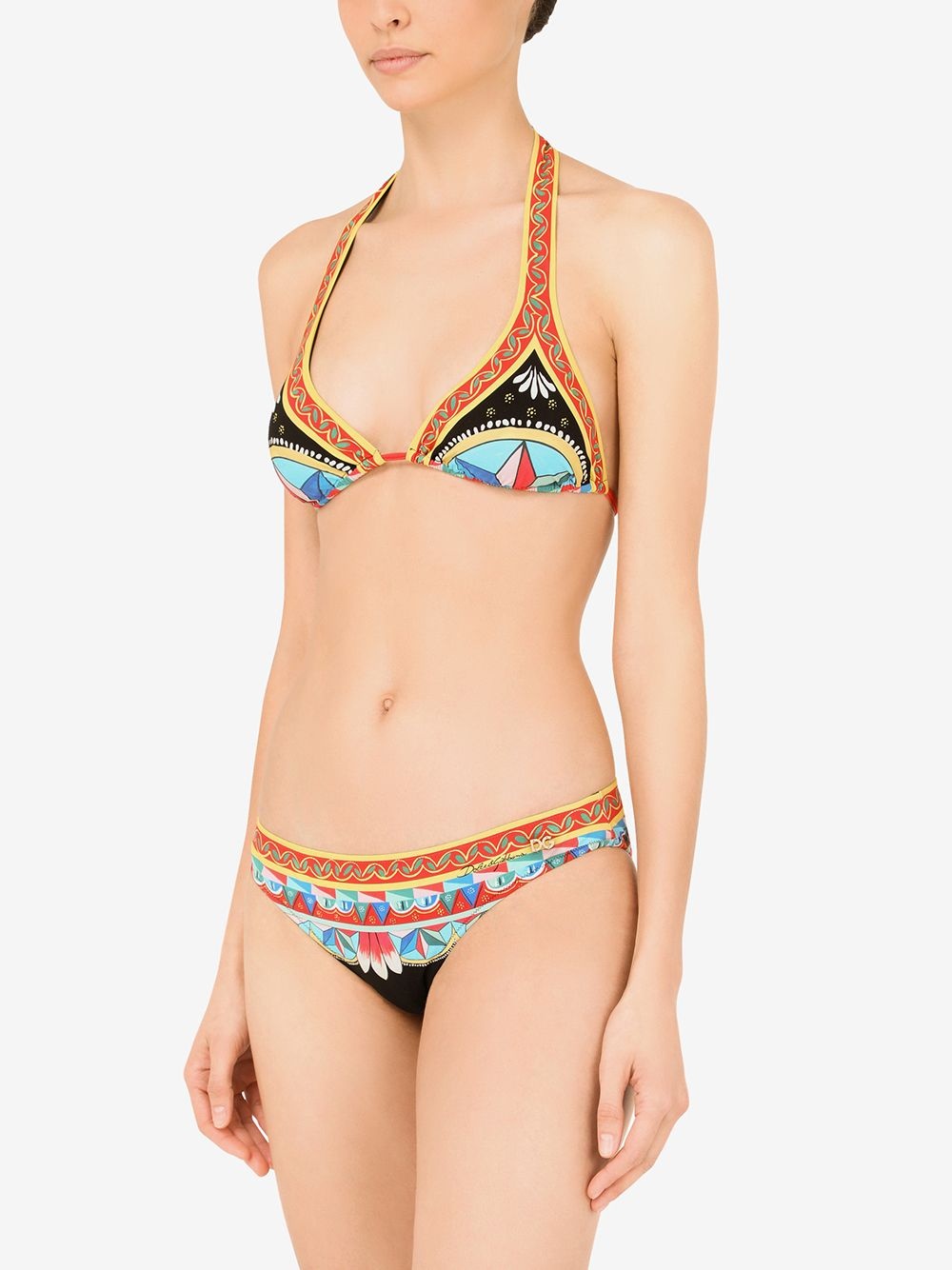 graphic-print bikini - 3