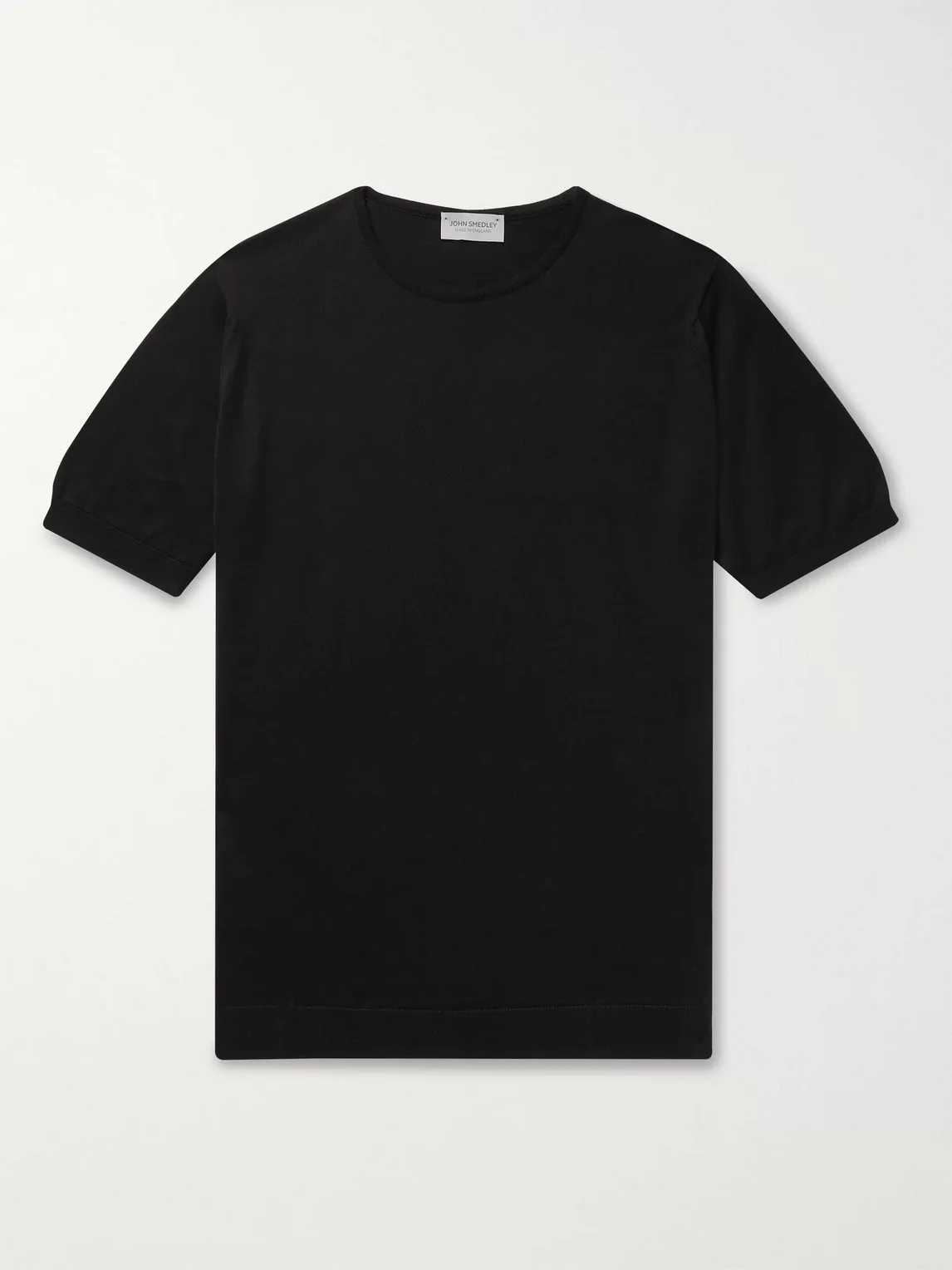 Belden Slim-Fit Knitted Sea Island Cotton T-Shirt - 1