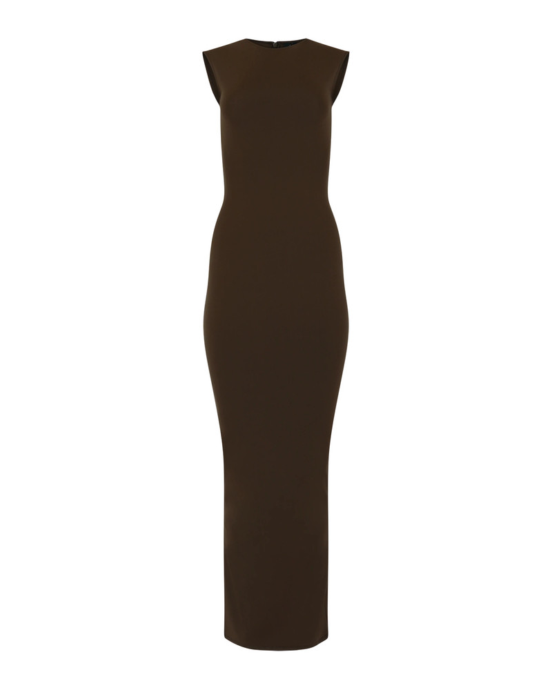 entire studios SLEEVELESS MAXI BRUNETTE - NYLON SPANDEX outlook
