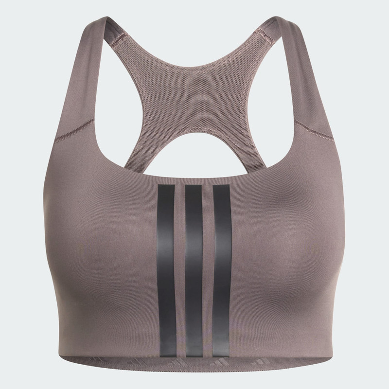 Optime Workout 3-Stripes Medium Support Bra 1