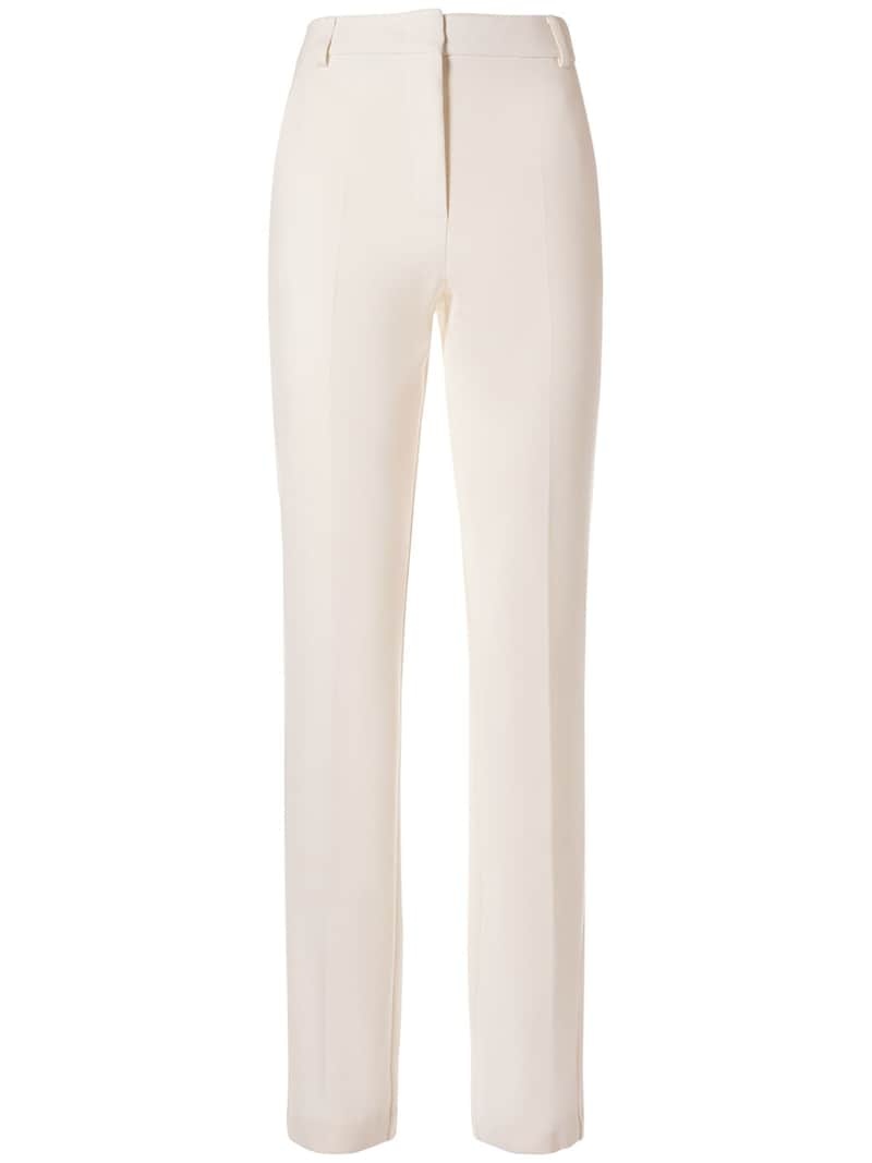 Pontida cotton jersey straight pants - 1