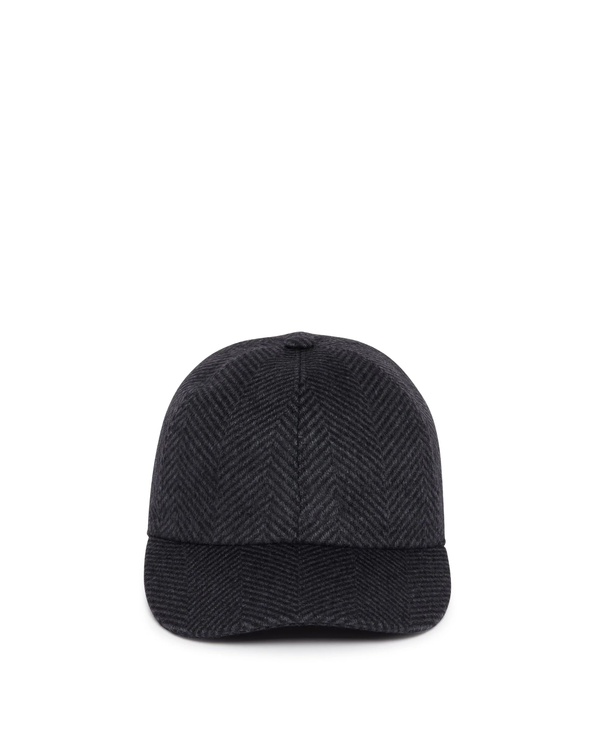 Black Cashmere Cap - 1