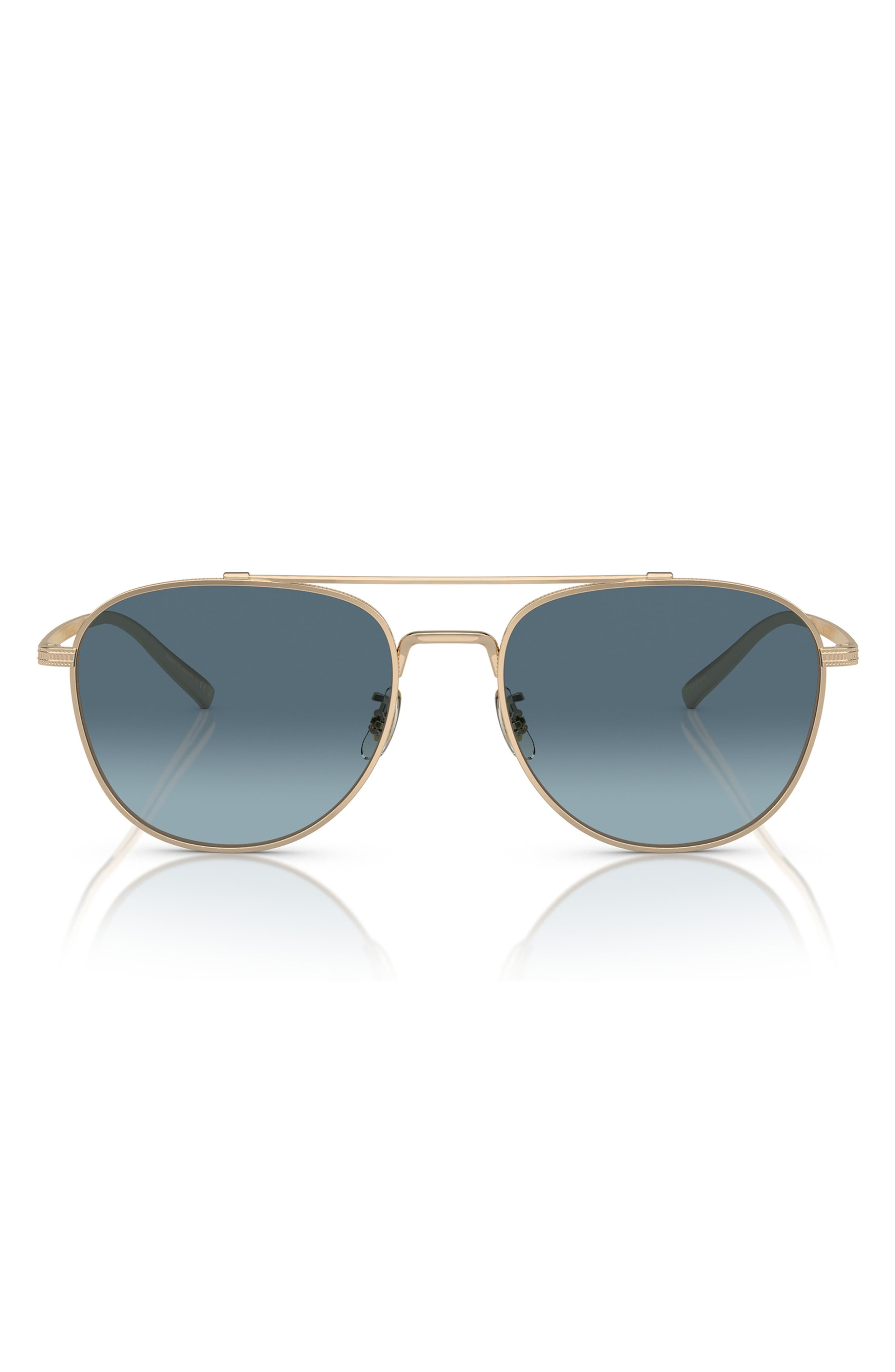 Rivetti 55mm Gradient Pilot Sunglasses - 4