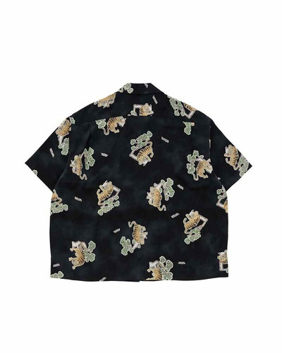 visvim COPA SHIRT S/S TORA (SILK) BLACK outlook