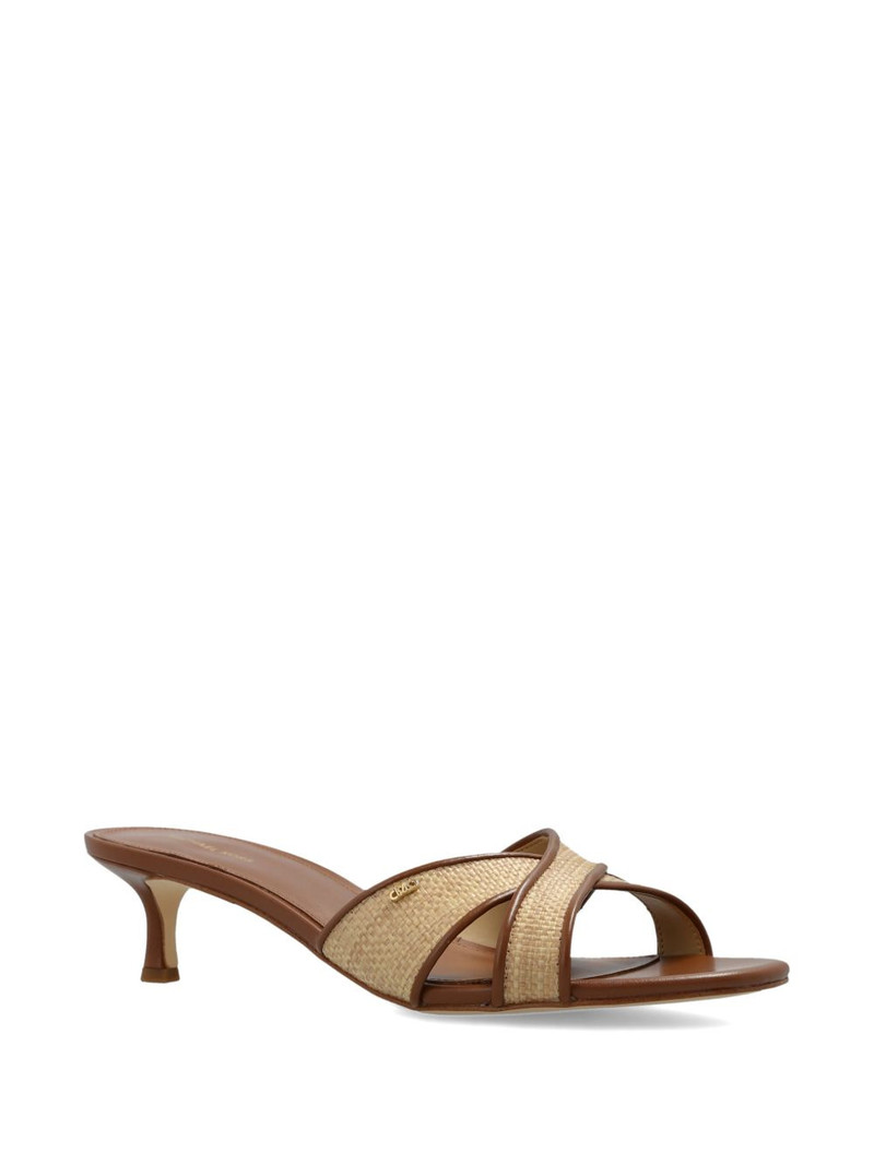 MICHAEL KORS Cassidy criss-cross straps sandals outlook