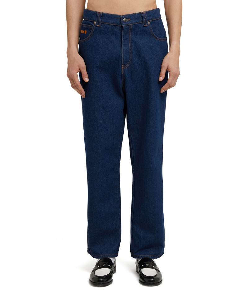 MSGM Dark Wash Denim Jeans outlook