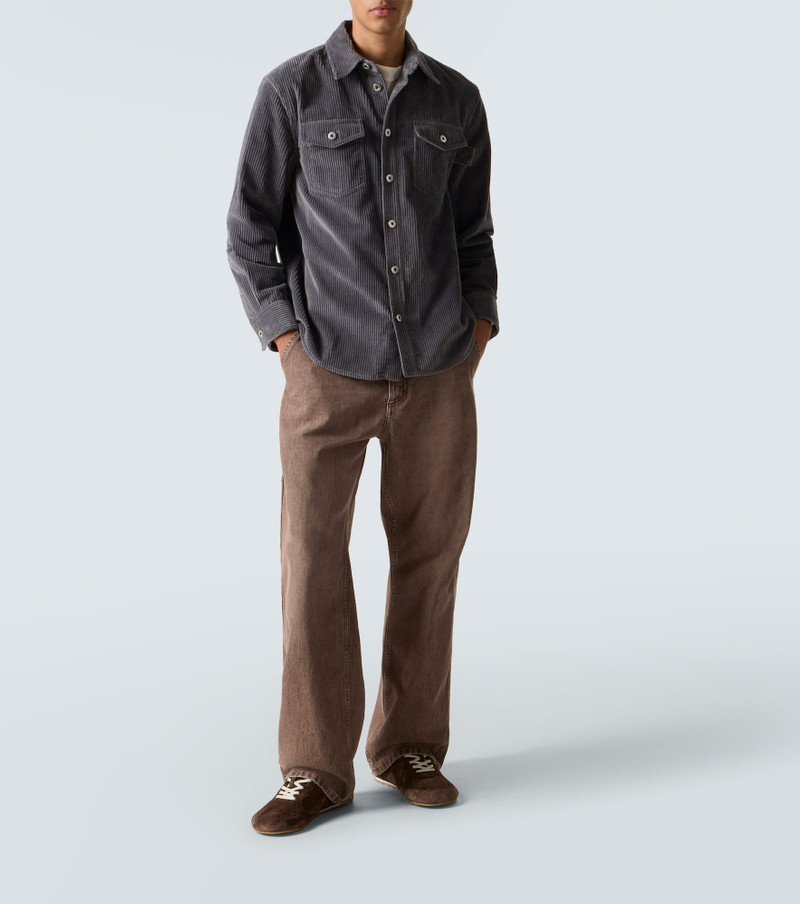Bottega Veneta Matt cotton corduroy shirt outlook