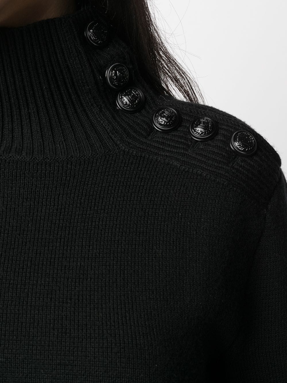roll-neck merino wool jumper - 5