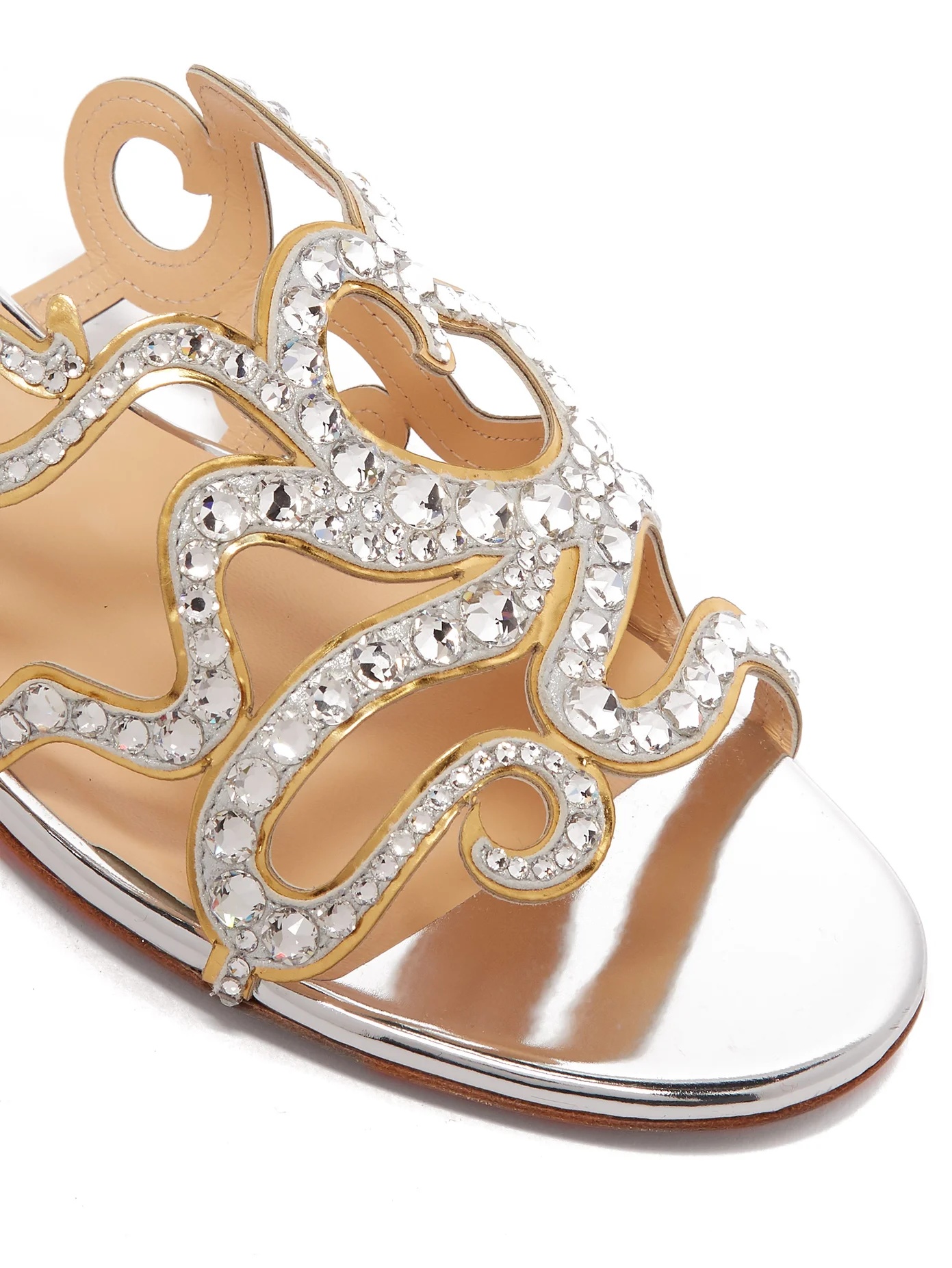 Octostrass crystal-embellished slides - 6