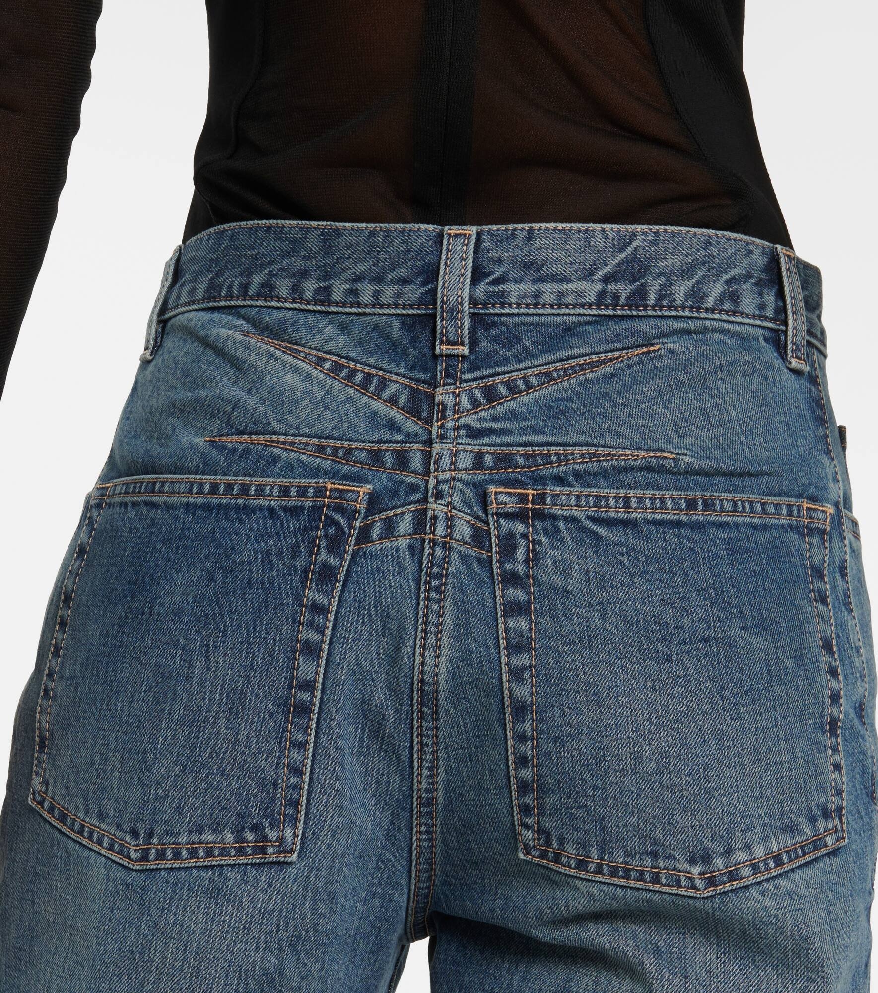 Lover low-rise straight jeans - 6