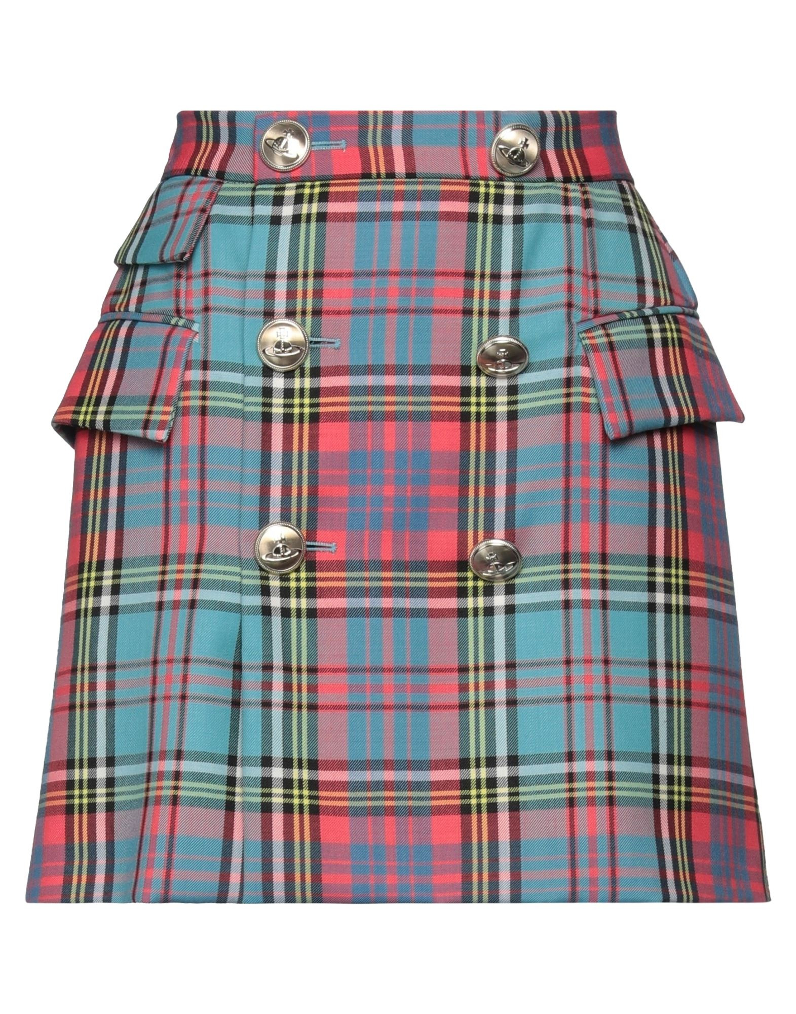 Slate blue Women's Mini Skirt - 1