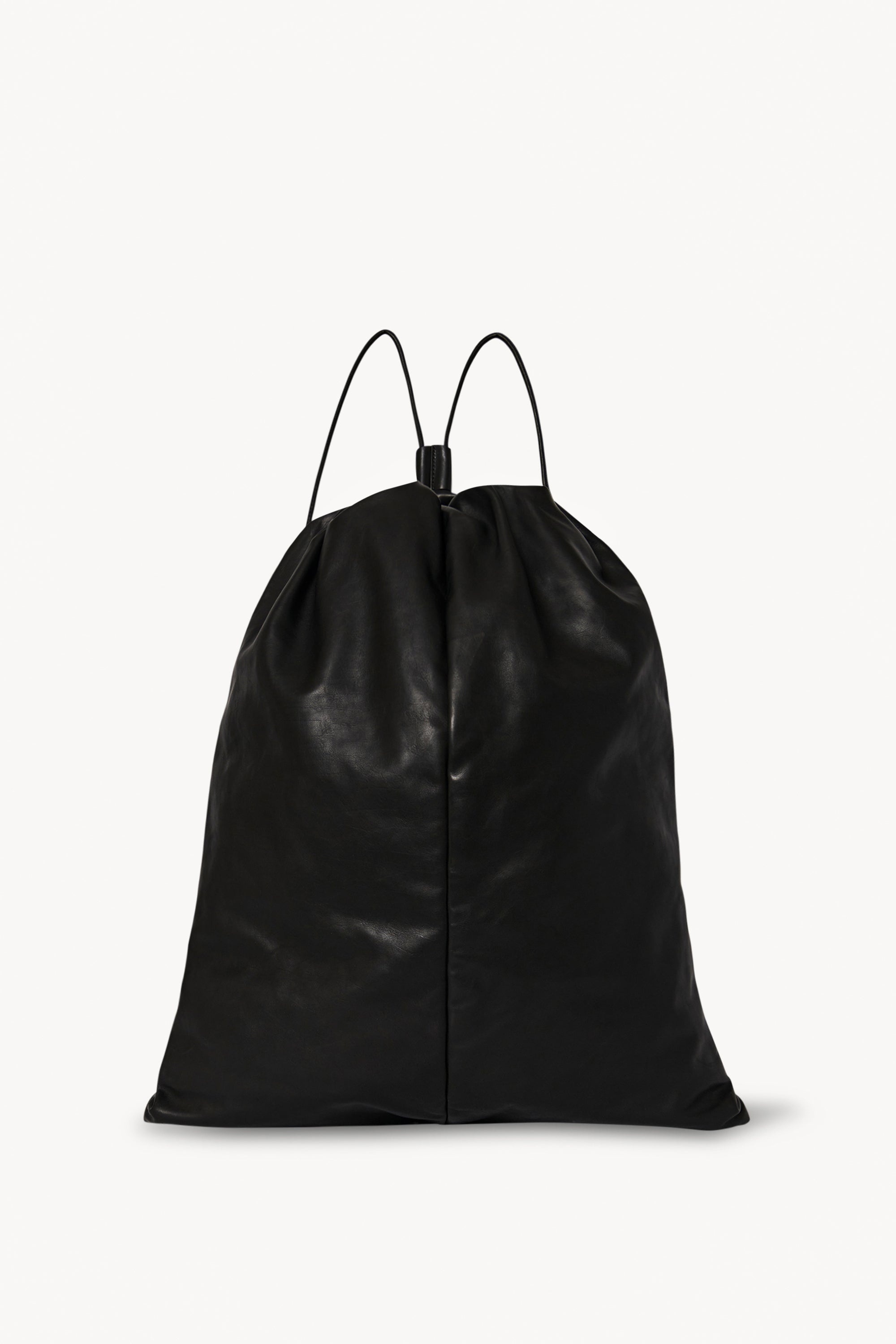Puffy Backpack in Leather - 1