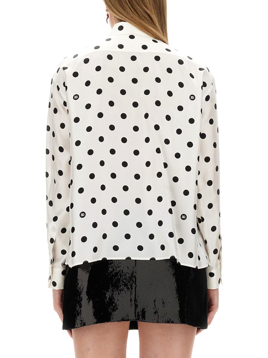 Dolce & Gabbana Silk Twill Shirt - 3