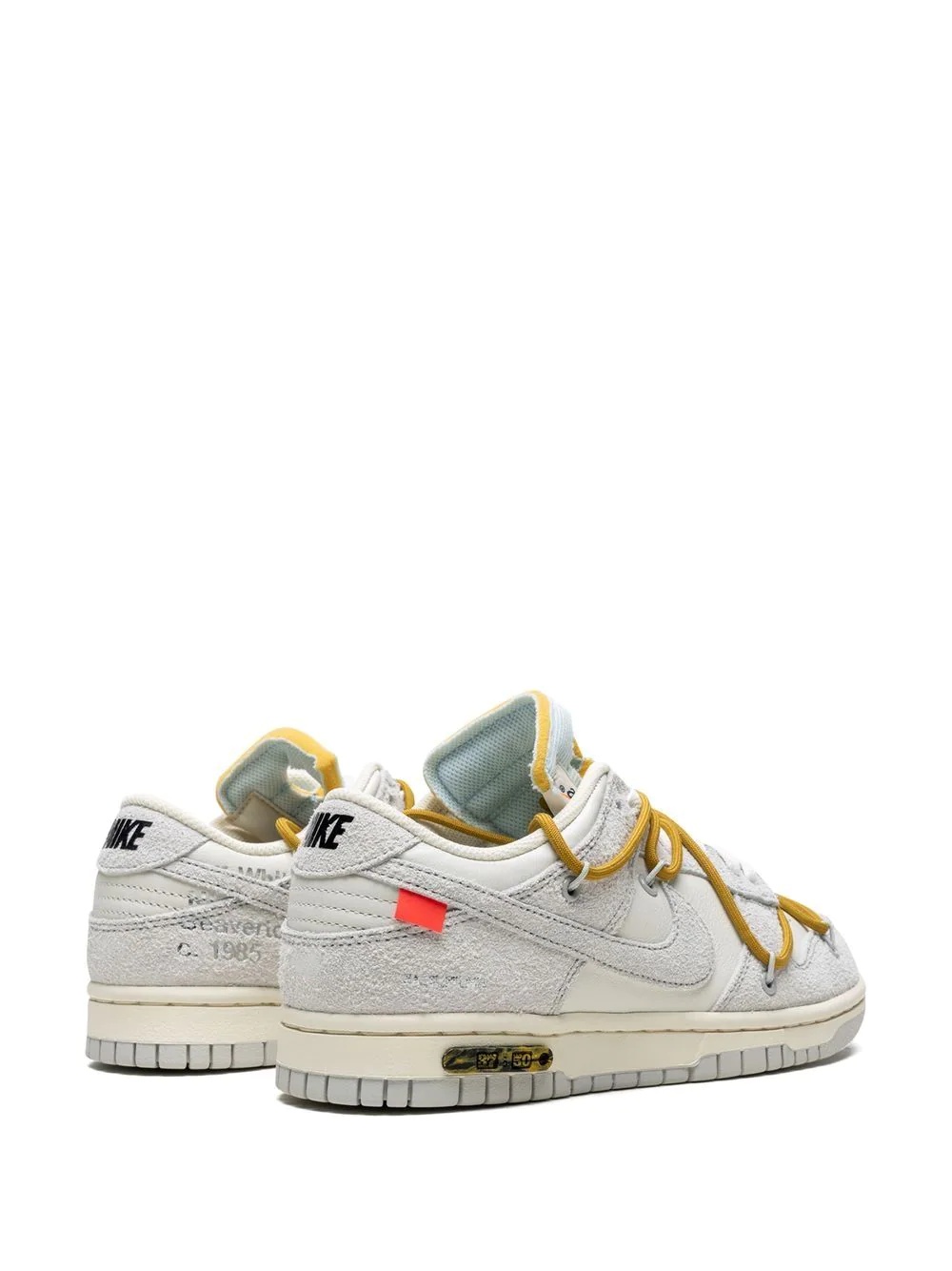 x Off-White Dunk Low sneakers - 3