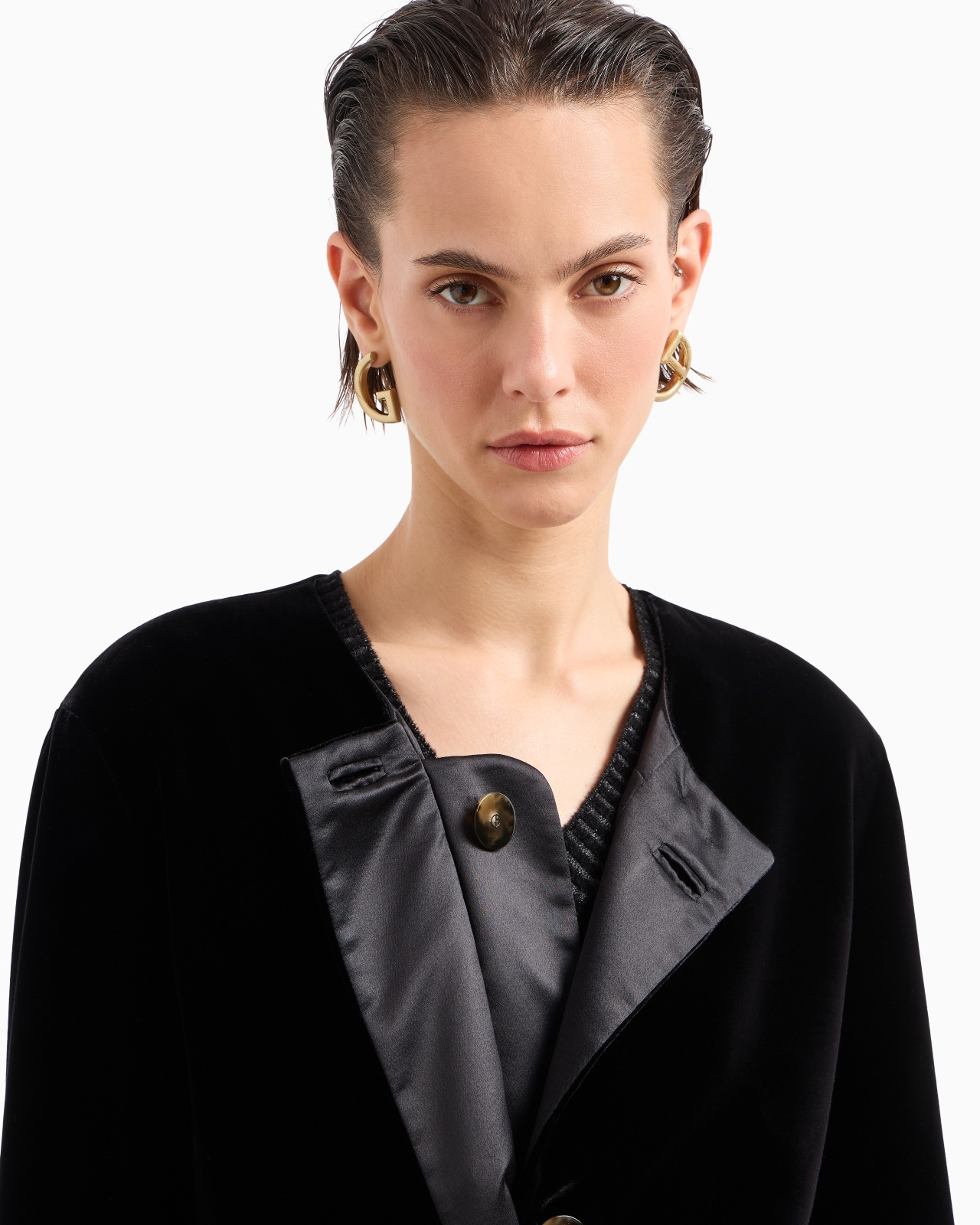 Short, velvet jacket - 5