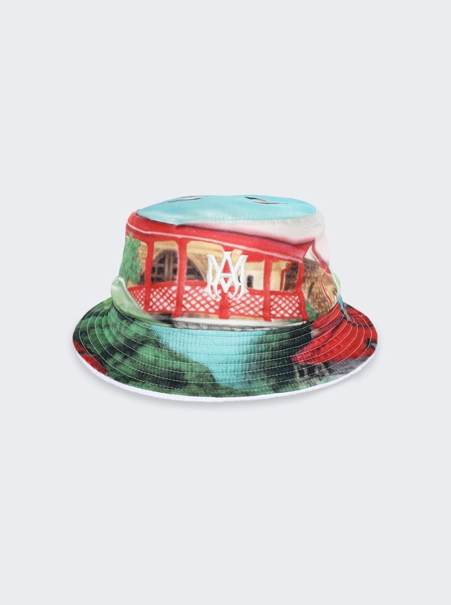 Eden Rock Airbrush Reversible Bucket Hat Multicolor - 1