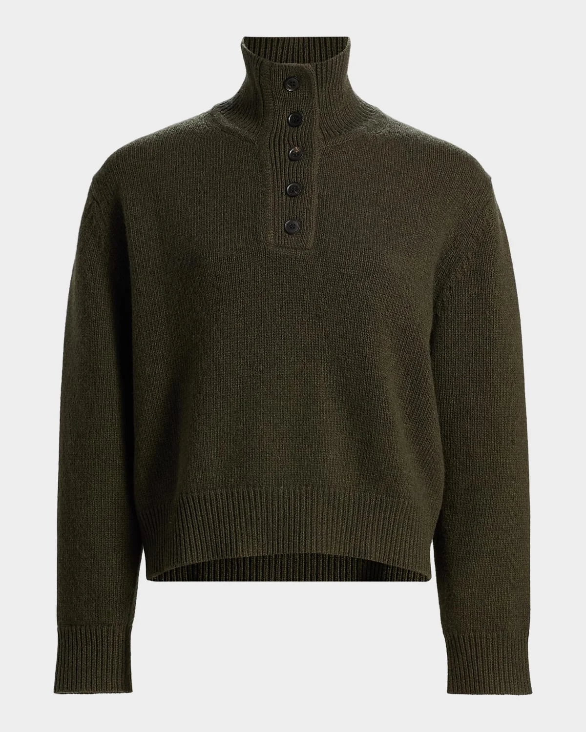 Renata Collared Wool Sweater - 1