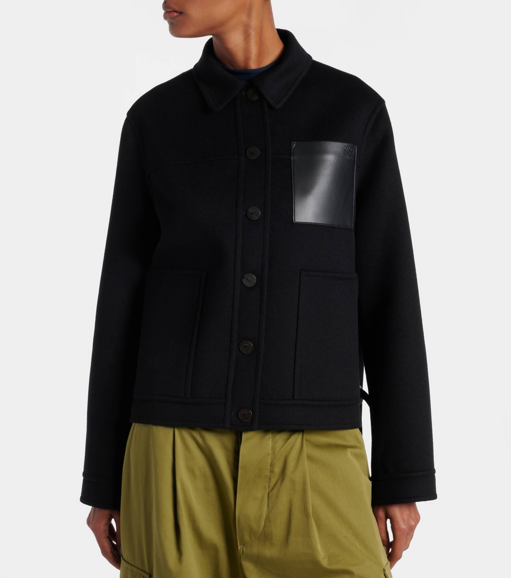 Wool and cashmere jacket - 6