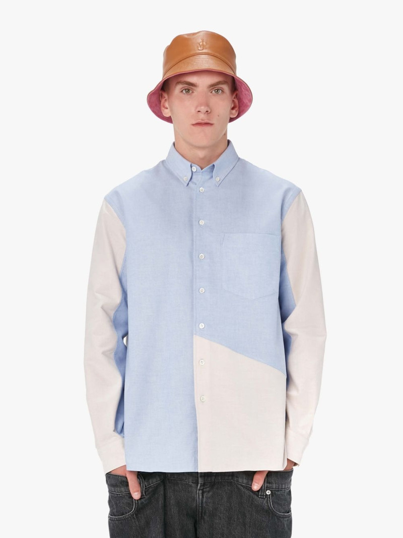 JW Anderson CLASSIC FIT PATCHWORK SHIRT outlook