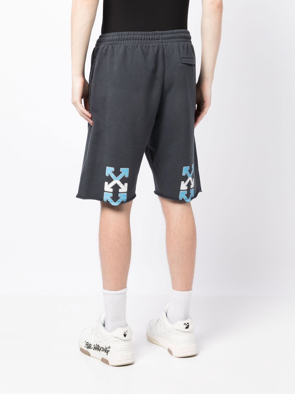 Arrows logo-print shorts - 4