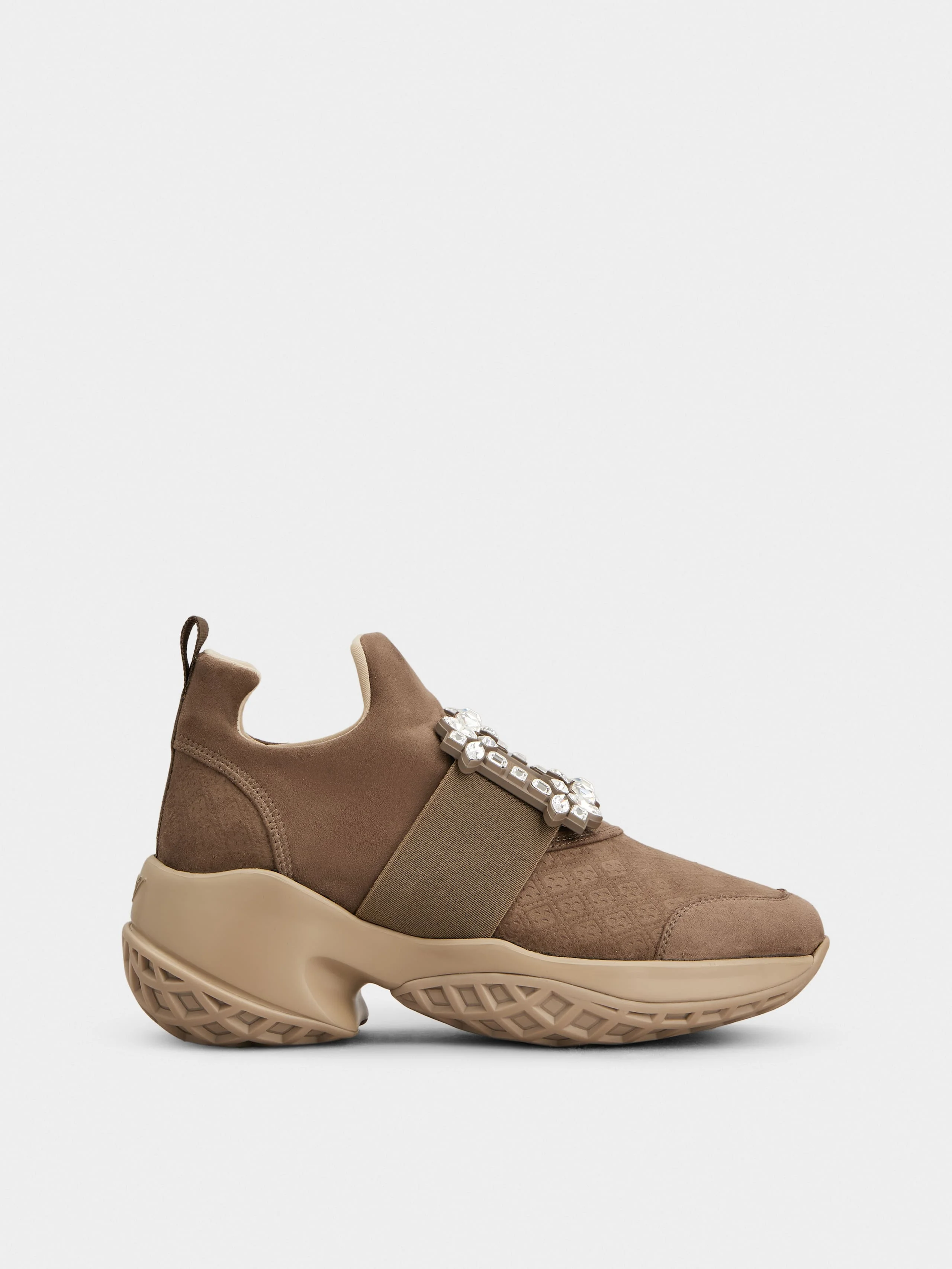 Viv' Run Sneakers in suede fabric - 1