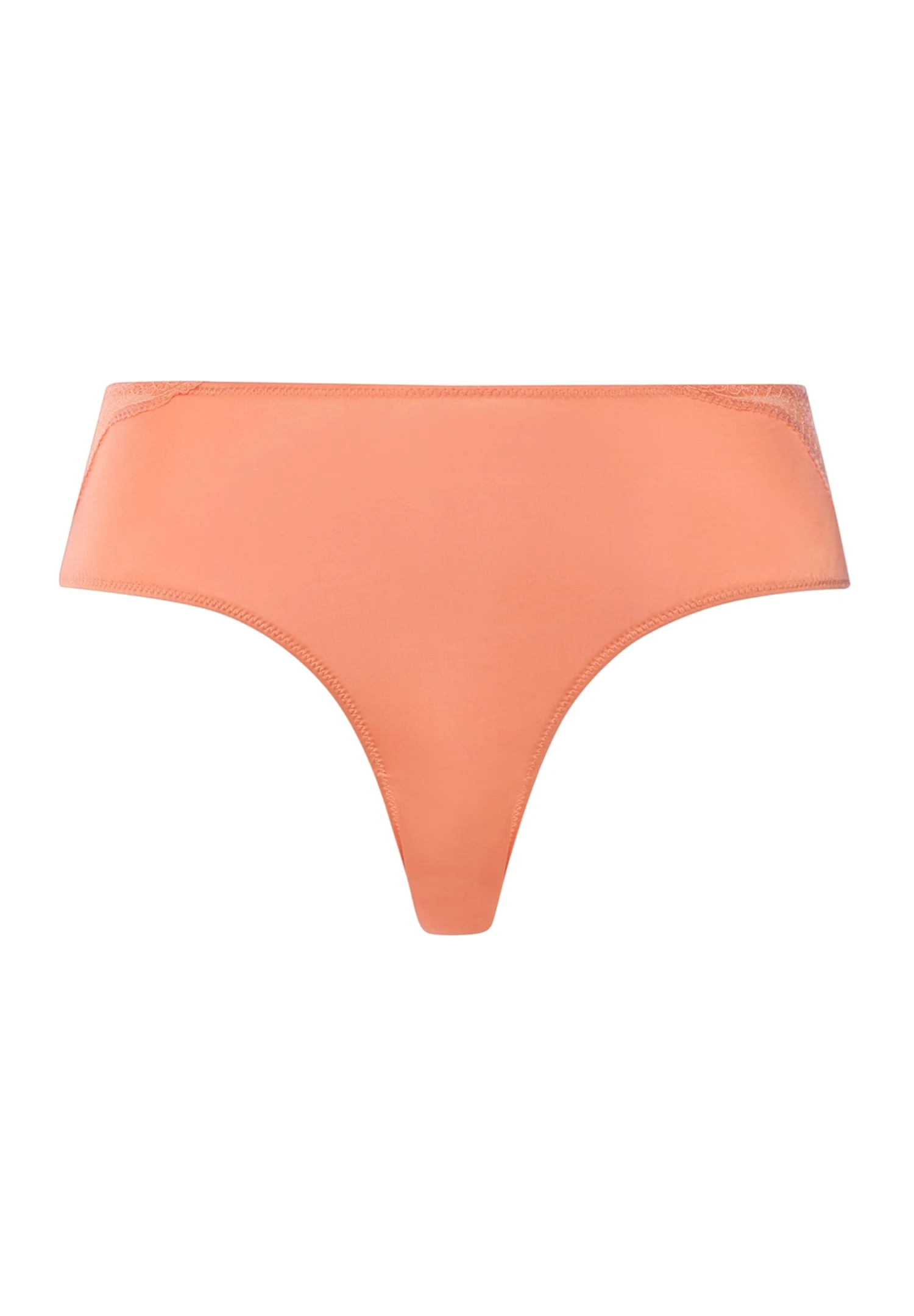 Cira Scalloped Lace High Cut Brief - 1