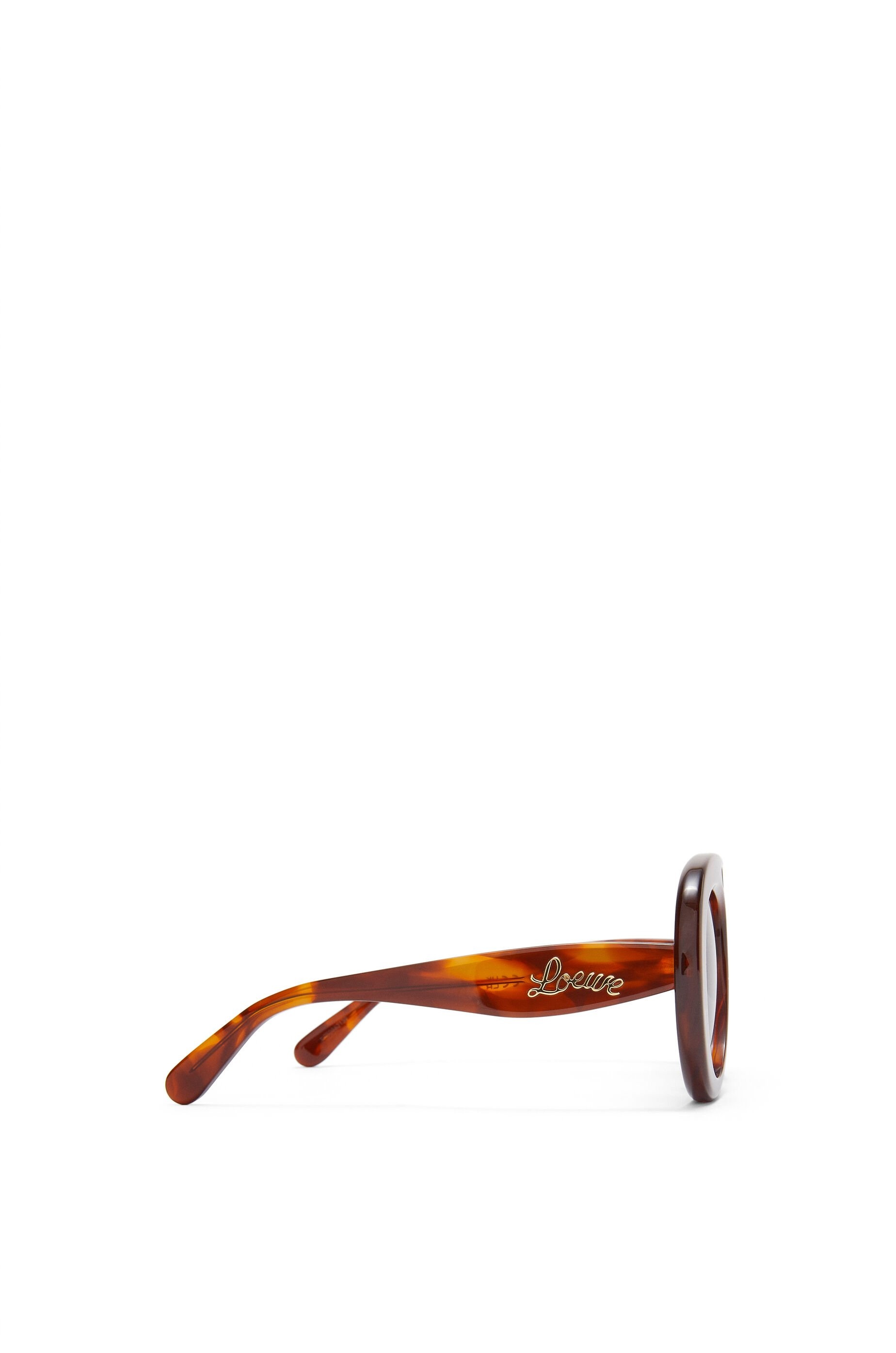 Round Spoiler Aviator sunglasses - 4