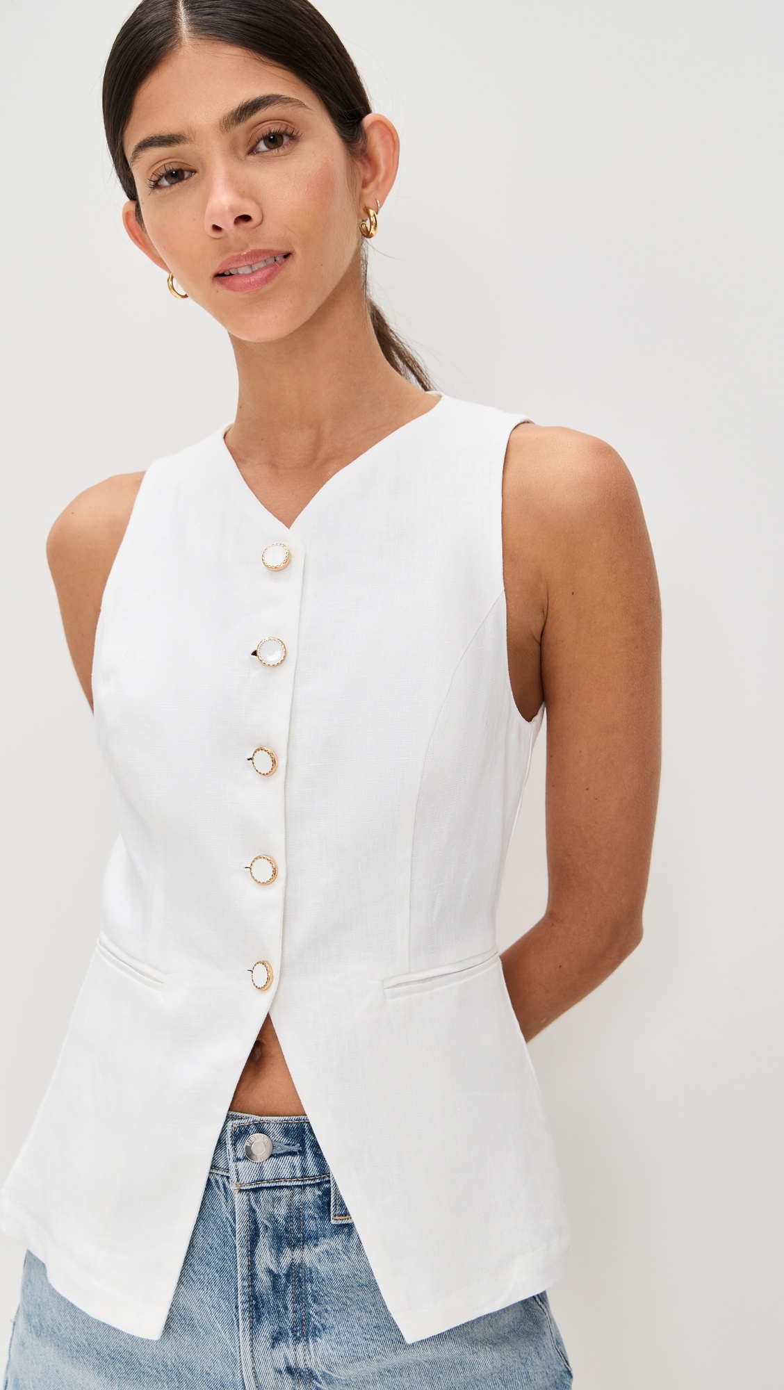 Aspen Linen Top - 1