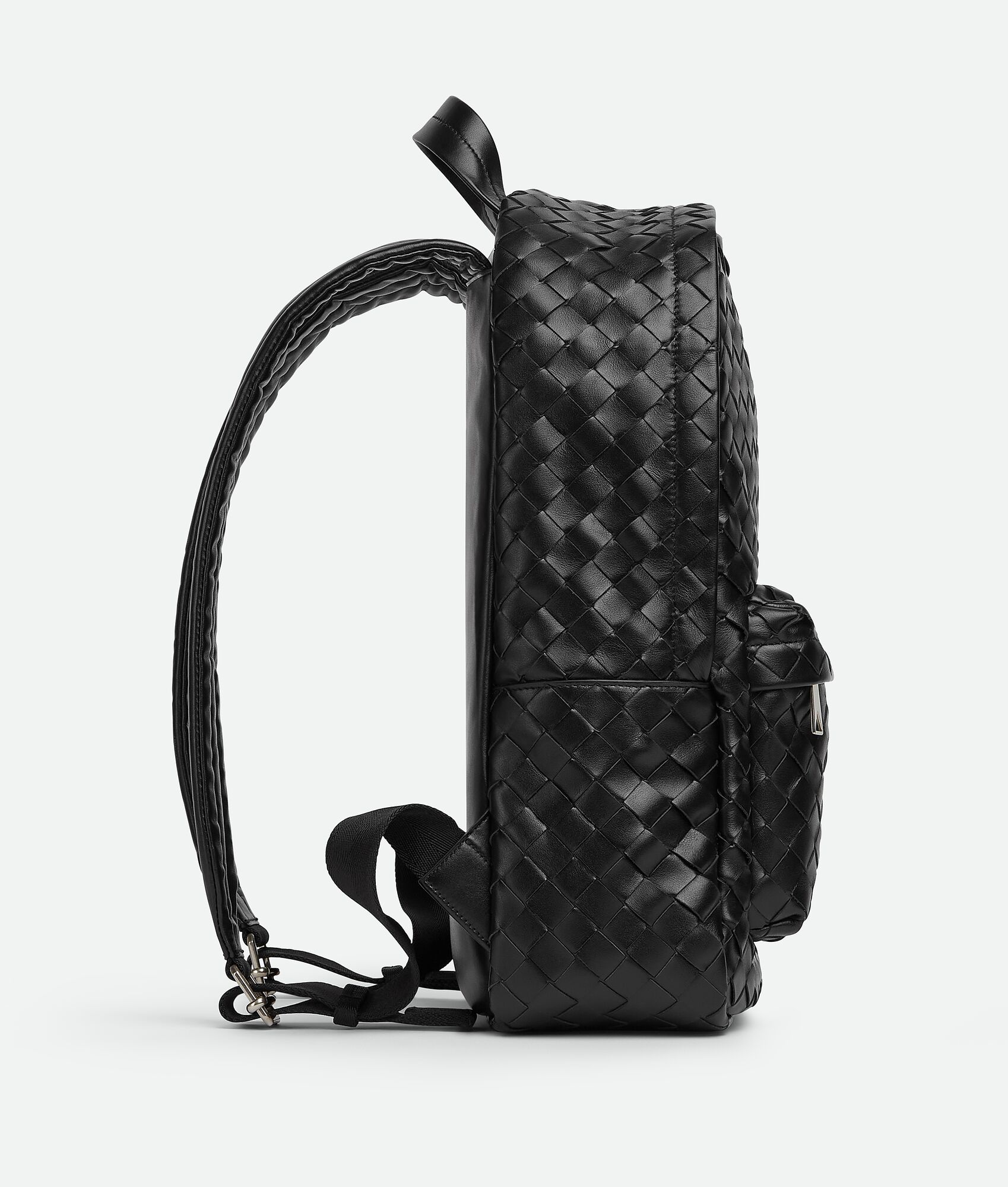 small classic intrecciato backpack - 2