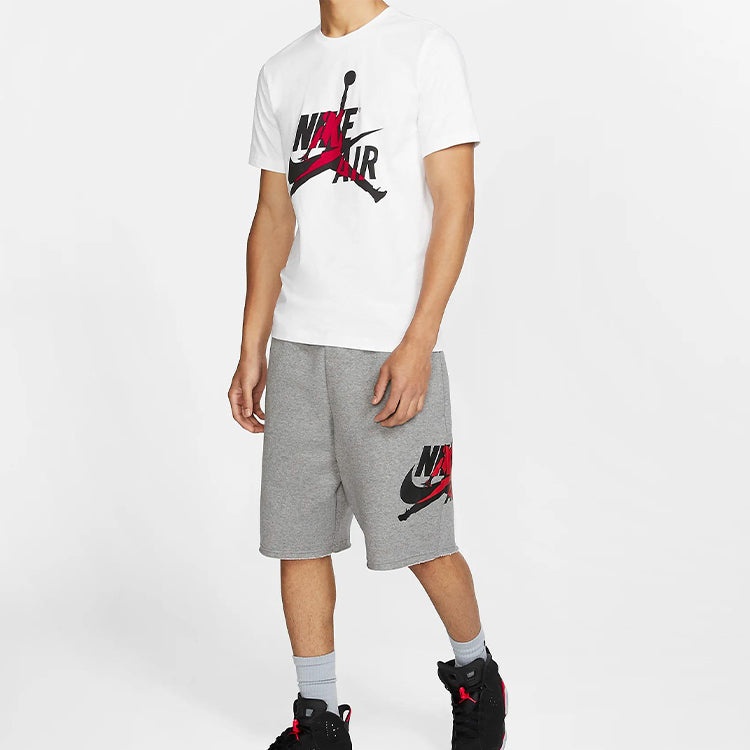 Air Jordan Jumpman Logo Sports short sleeve Men White BV5906-100 - 3